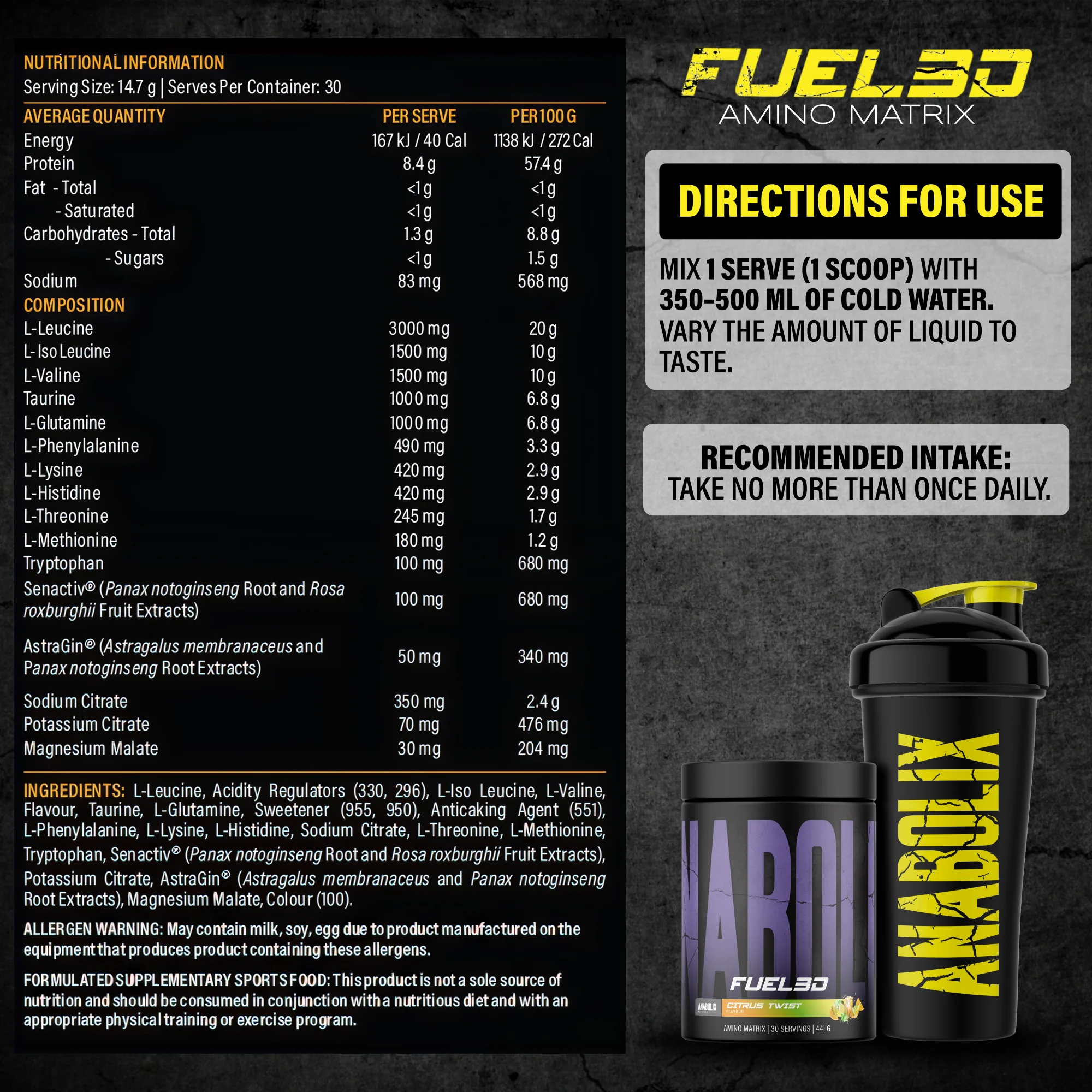 Fuel3d by Anabolix Nutrition - Image 12