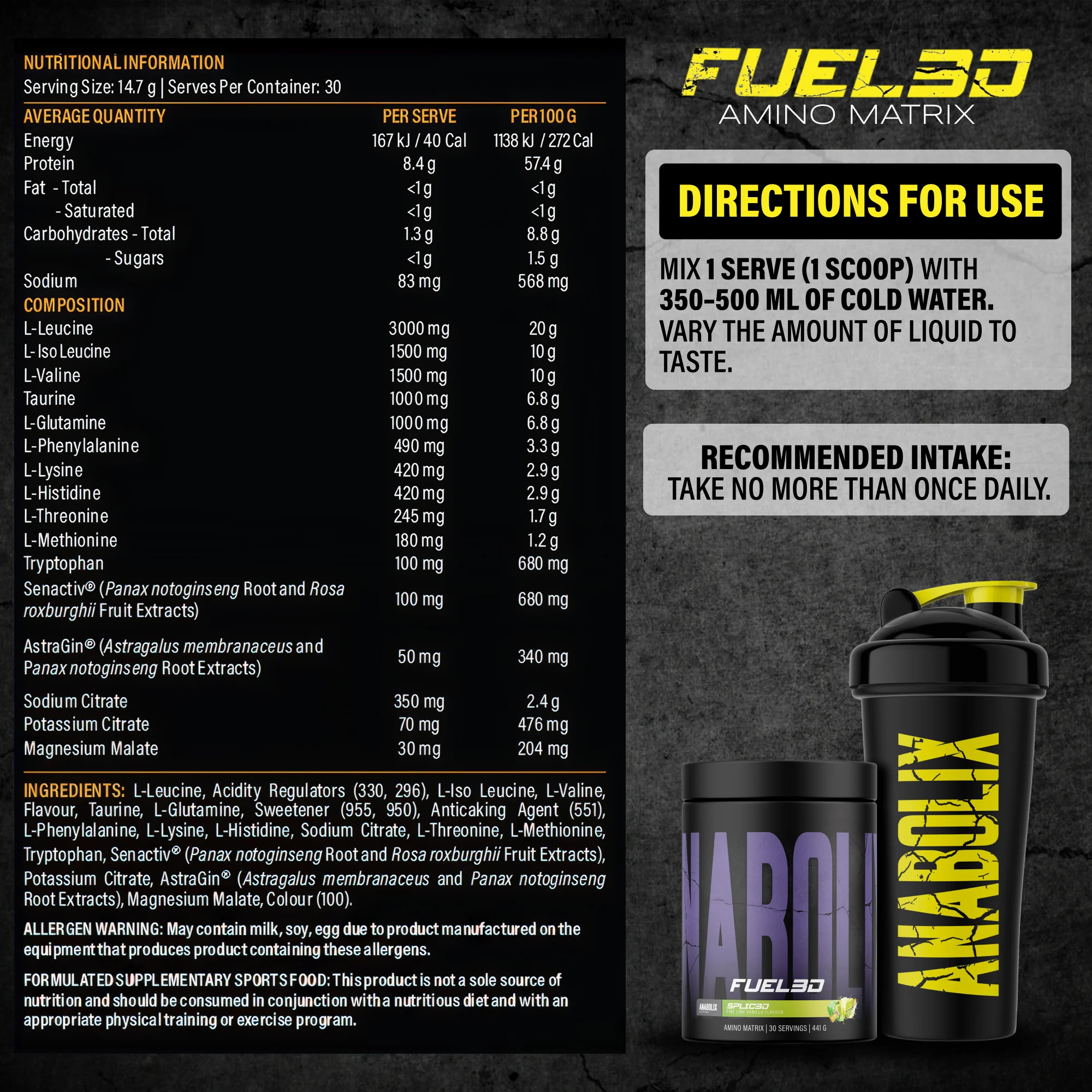 Fuel3d by Anabolix Nutrition - Image 8
