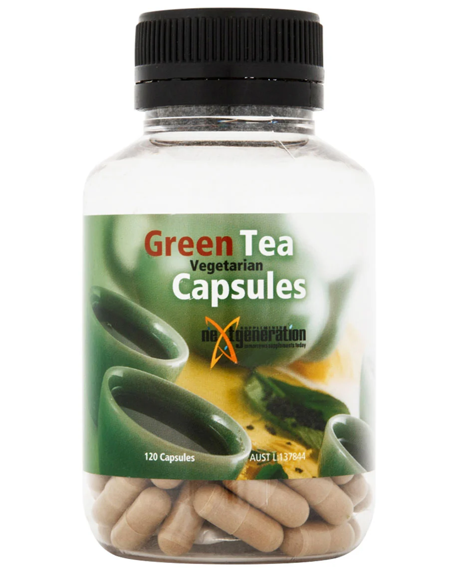 Green Tea Vegetarian Capsules by Next Generation Supplements - Image 2