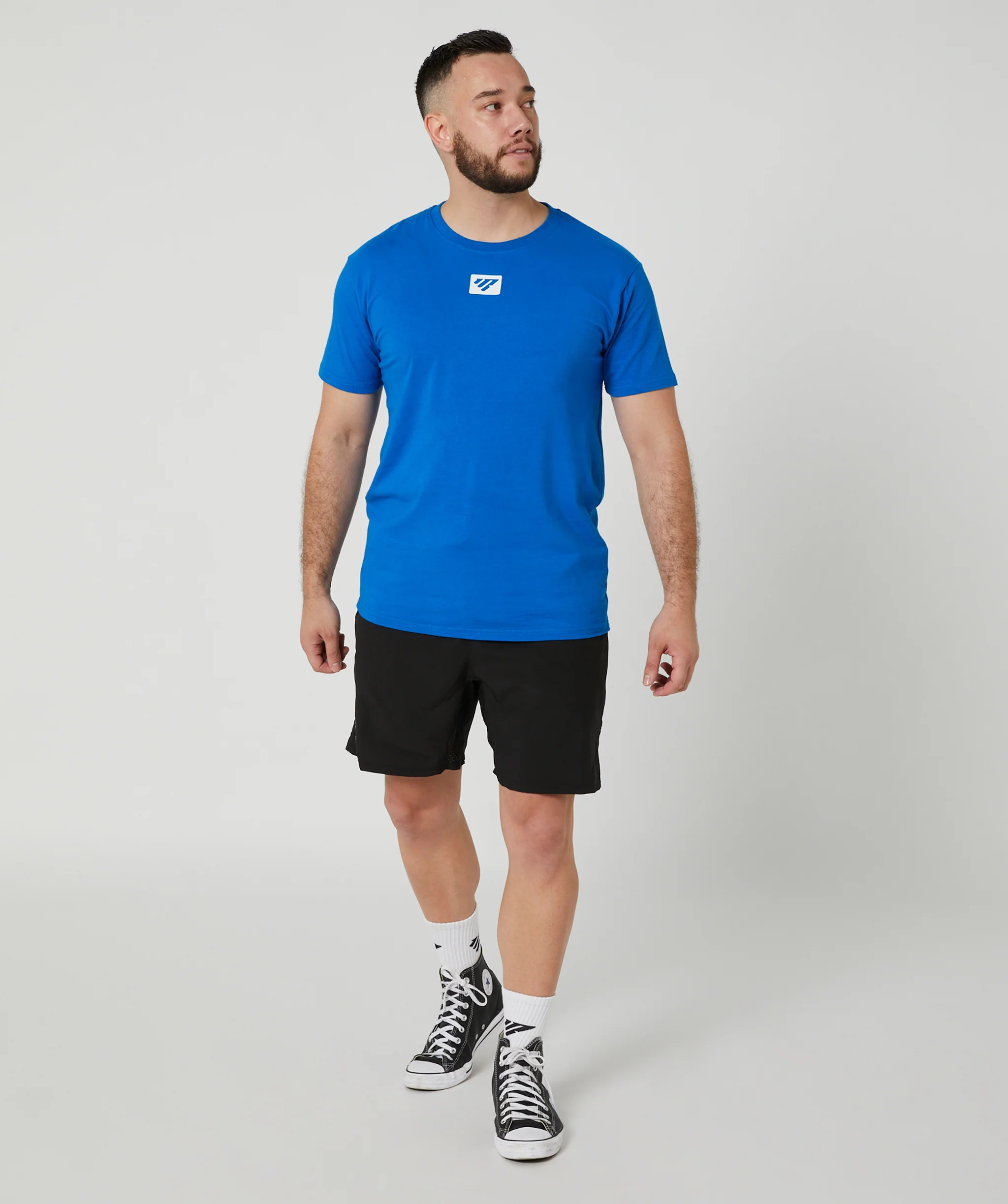 Grit Tee (Electric Blue) by OneMoreRep