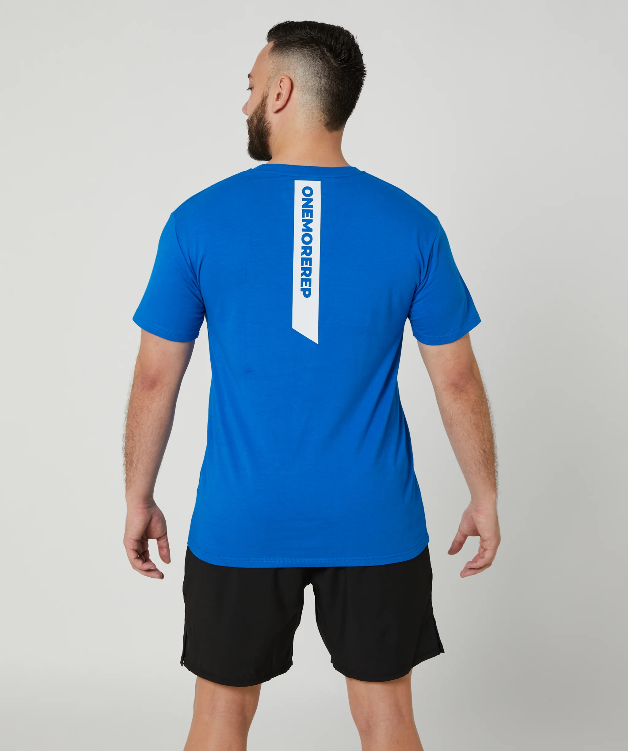 Grit Tee (Electric Blue) by OneMoreRep - Image 4