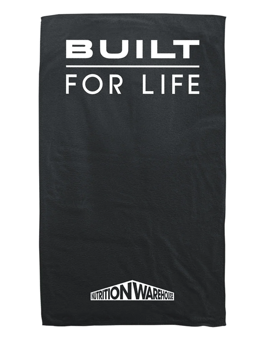 Gym Towel (Built for Life) by Nutrition Warehouse - Image 2