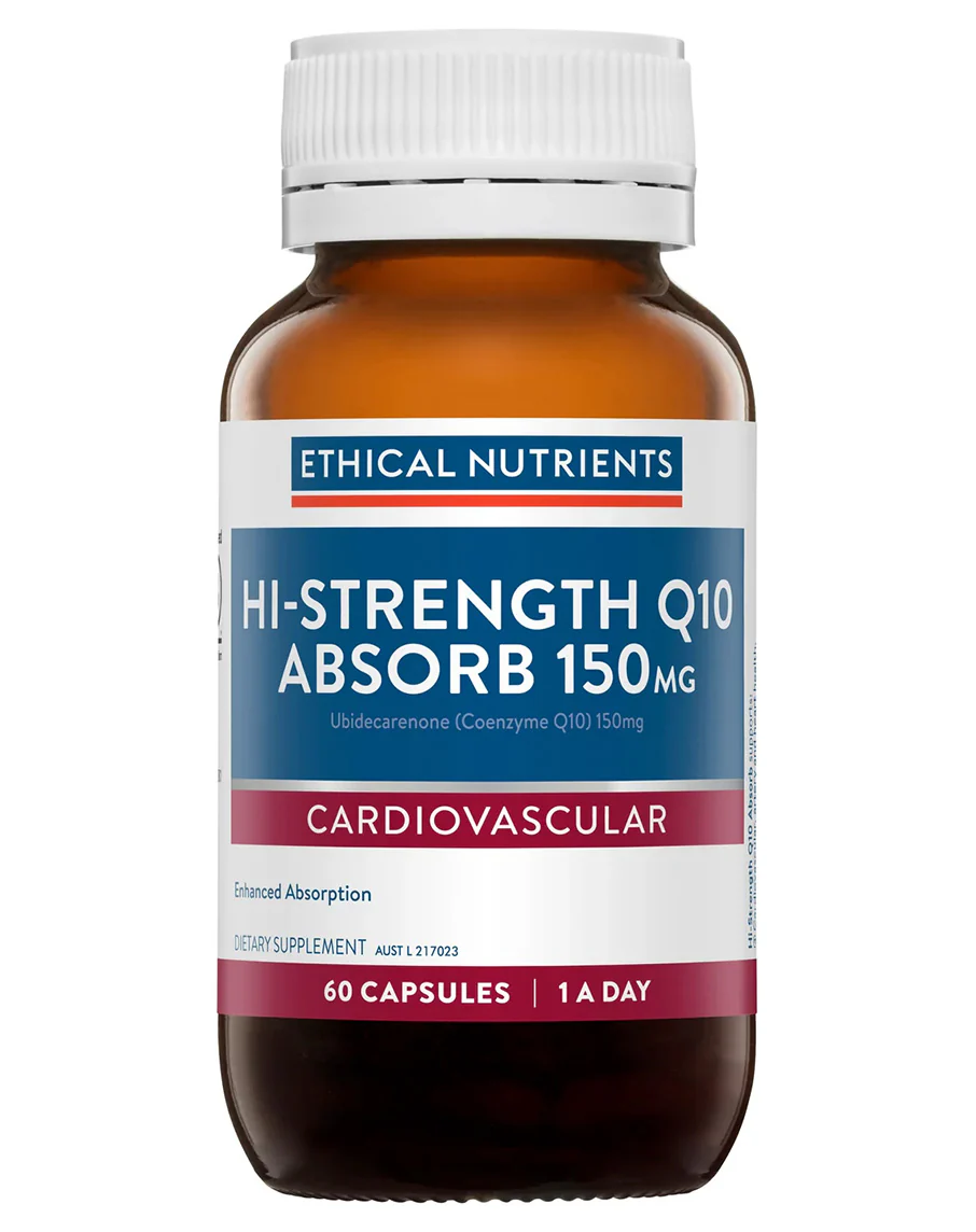Hi-Strength Q10 Absorb 150mg by Ethical Nutrients