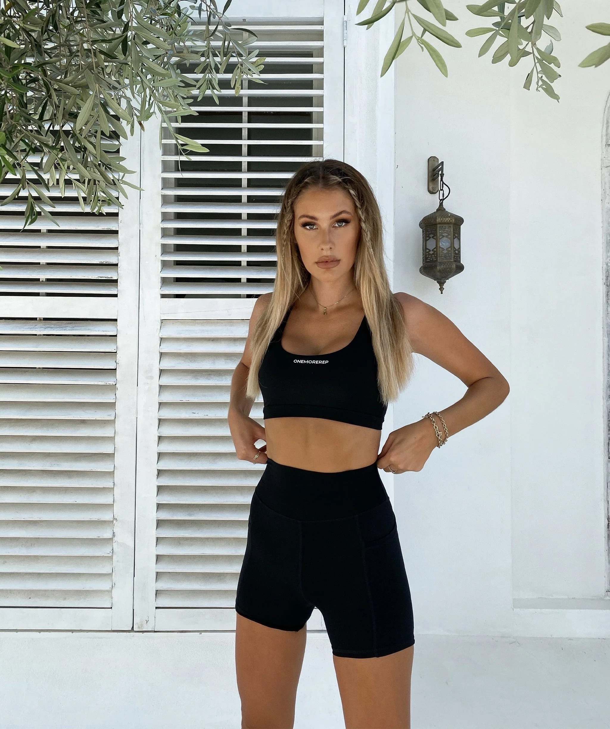 Hype Sports Bra (Black) by OneMoreRep - Image 17
