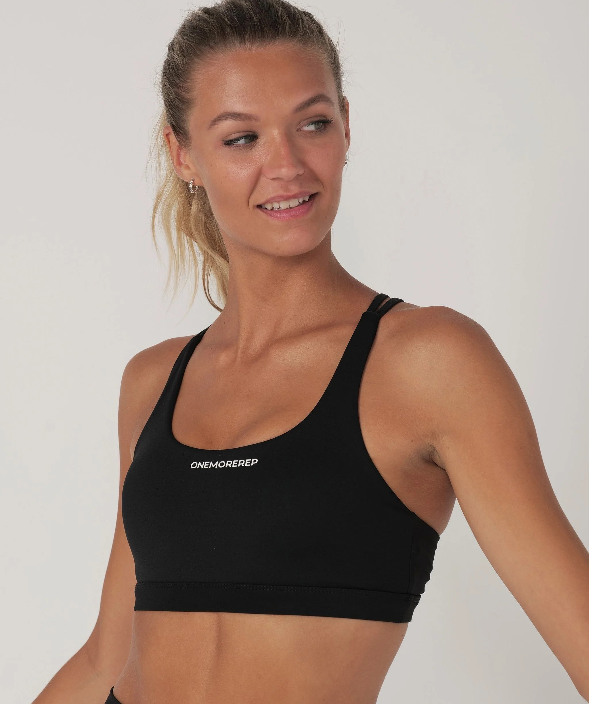 Hype Sports Bra (Black) by OneMoreRep - Image 19