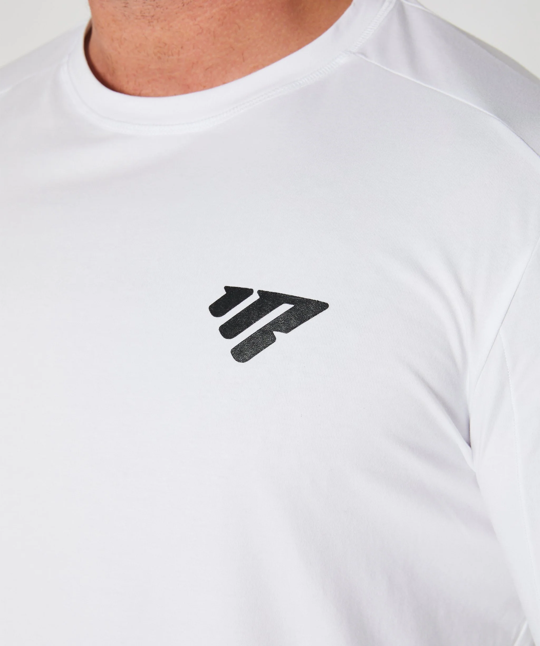 Iconic Fitted Long Sleeve Tee (White) by OneMoreRep - Image 5
