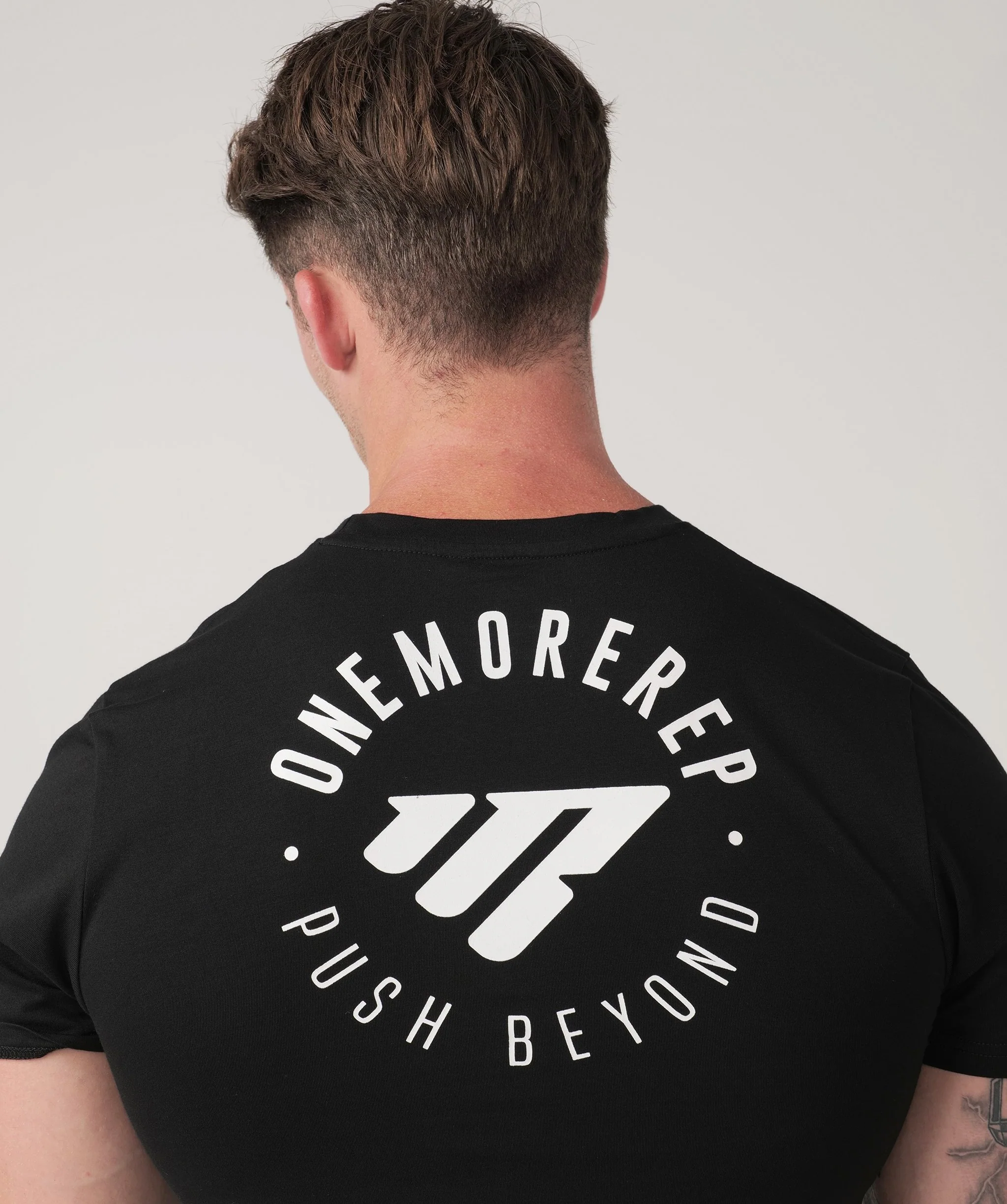 Iconic Max Tee (Black) by OneMoreRep - Image 2