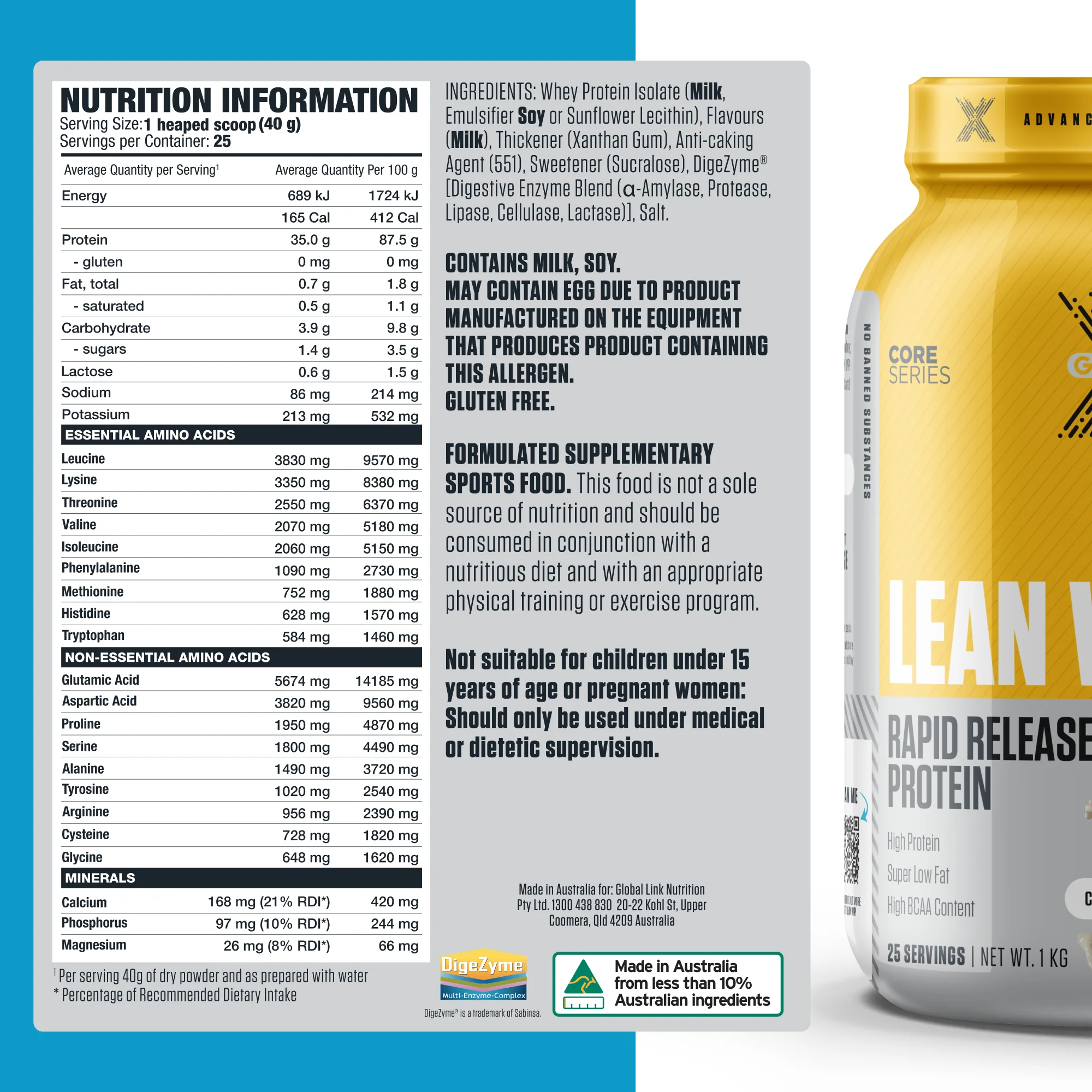Lean WPI by Genetix Nutrition - Image 13