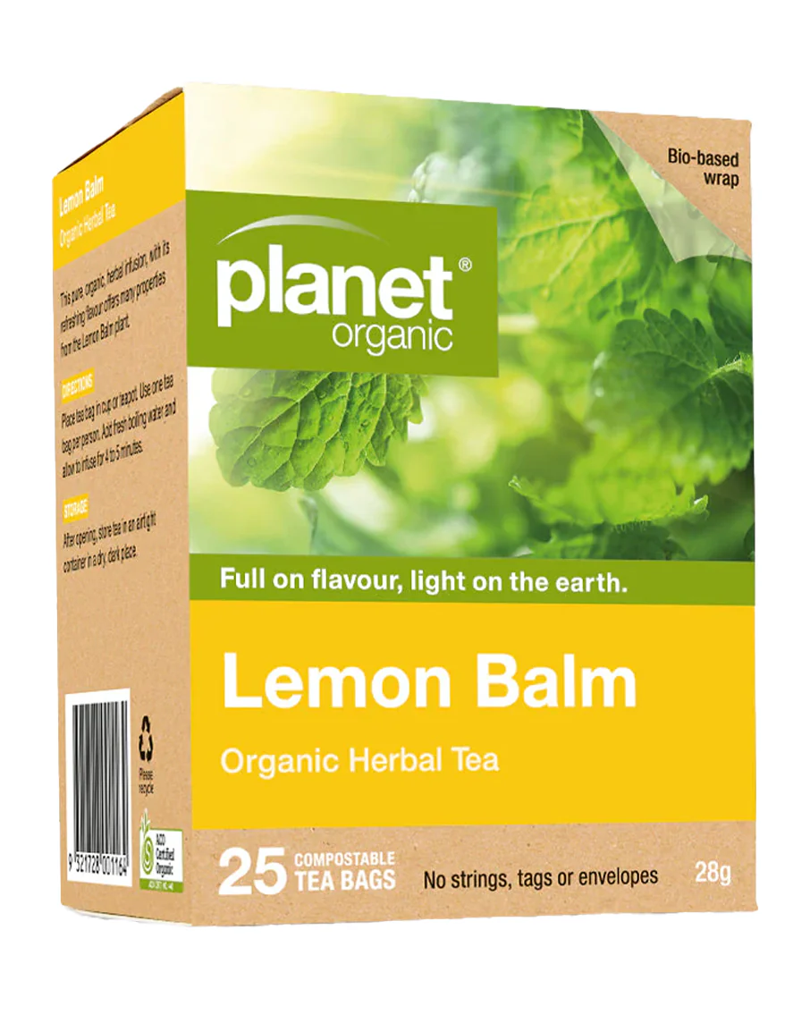 Lemon Balm Tea by Planet Organic