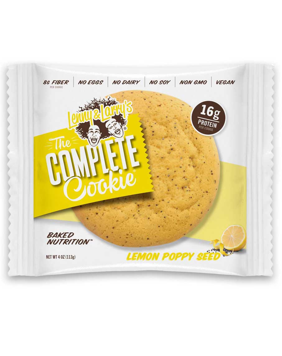 Lemon Poppy Complete Cookie by Lenny & Larry's - Image 4