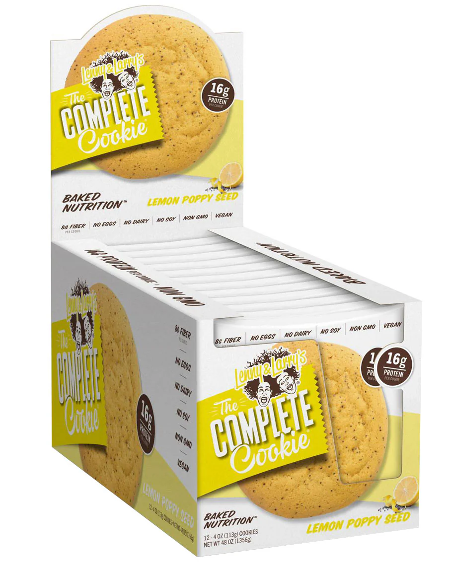 Lemon Poppy Complete Cookie by Lenny & Larry's - Image 7