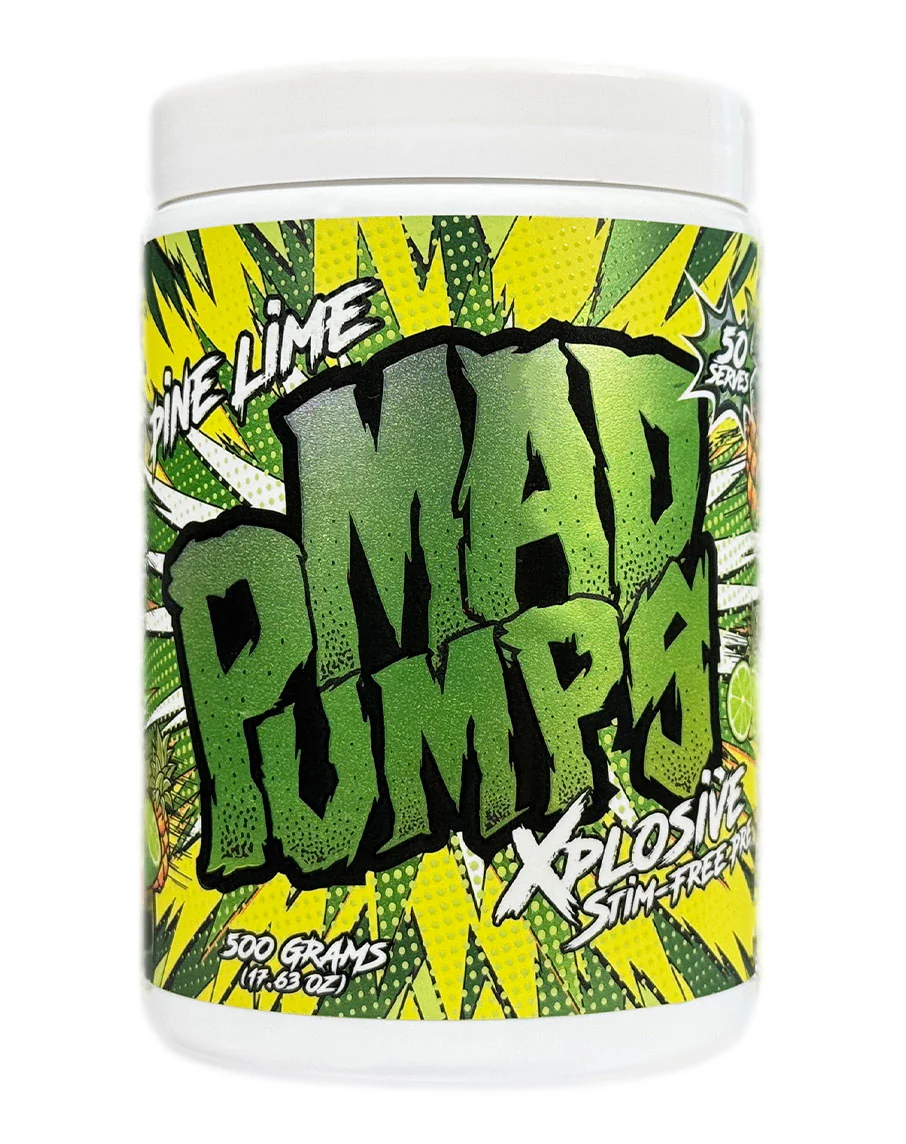 Mad Pumps Xplosive Stim-Free Pre by Mad Science - Image 3
