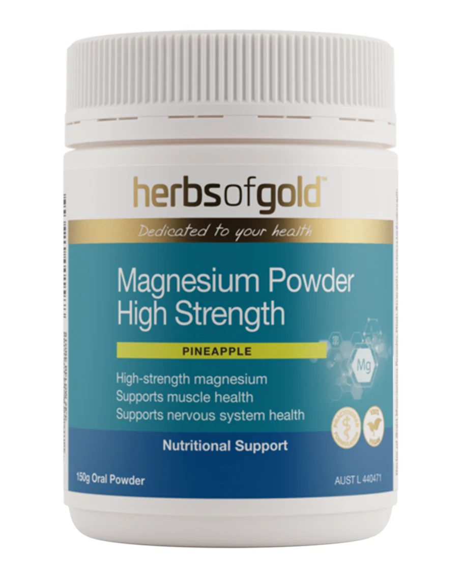 Magnesium Powder High Strength by Herbs of Gold