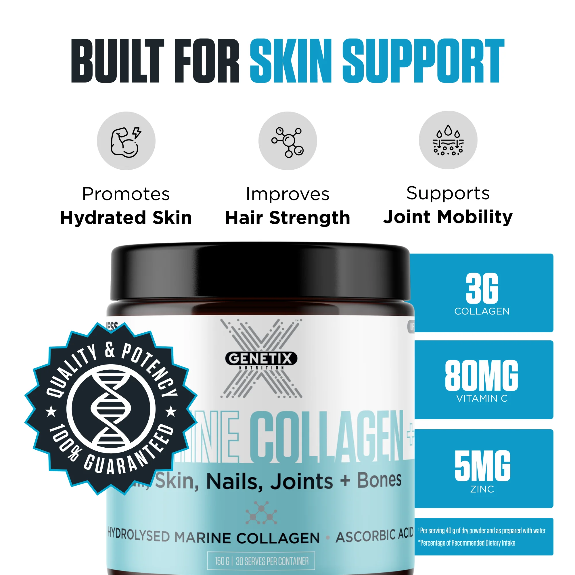 Marine Collagen + by Genetix Nutrition Wellness Series - Image 3
