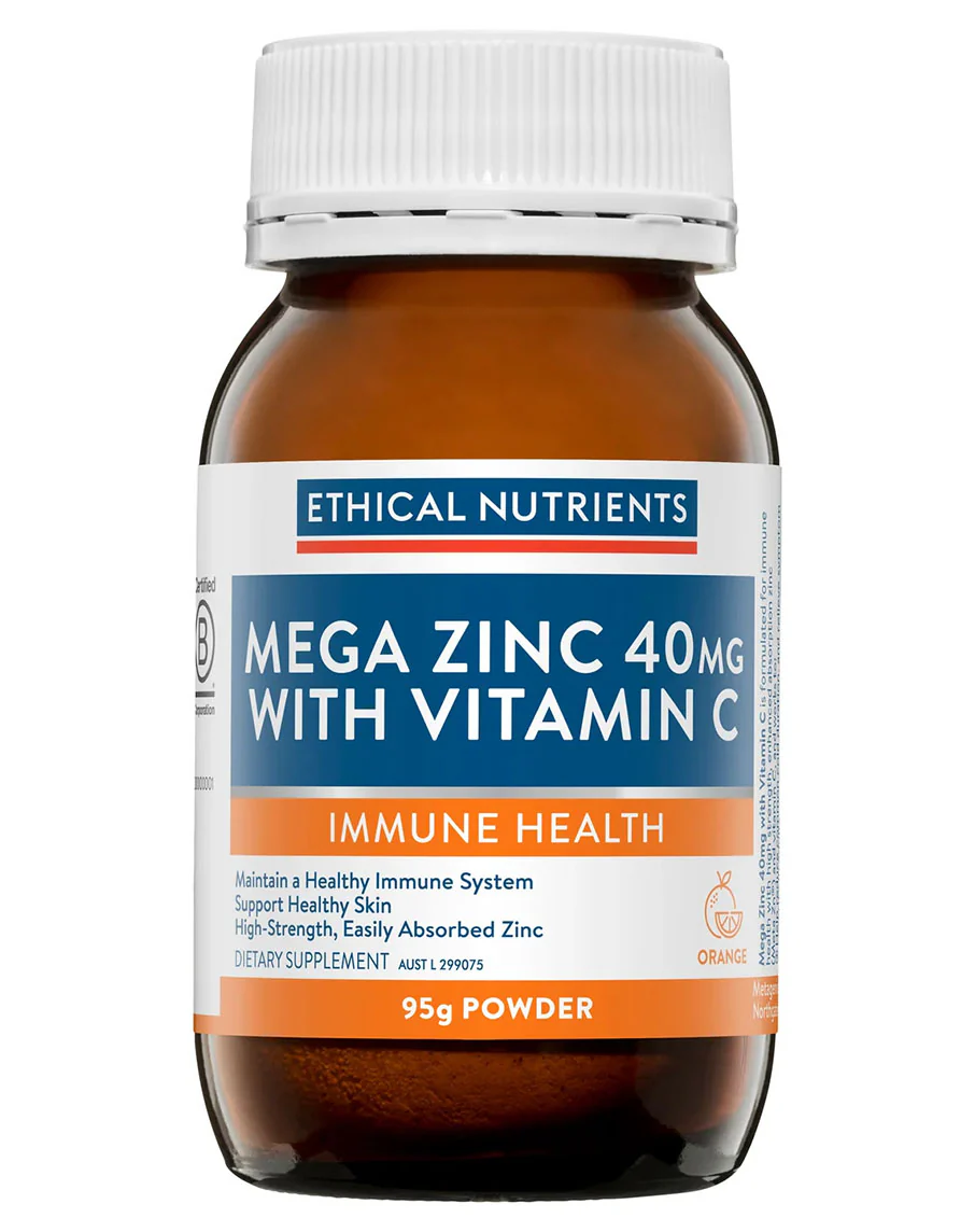 Mega Zinc 40mg Powder by Ethical Nutrients - Image 2