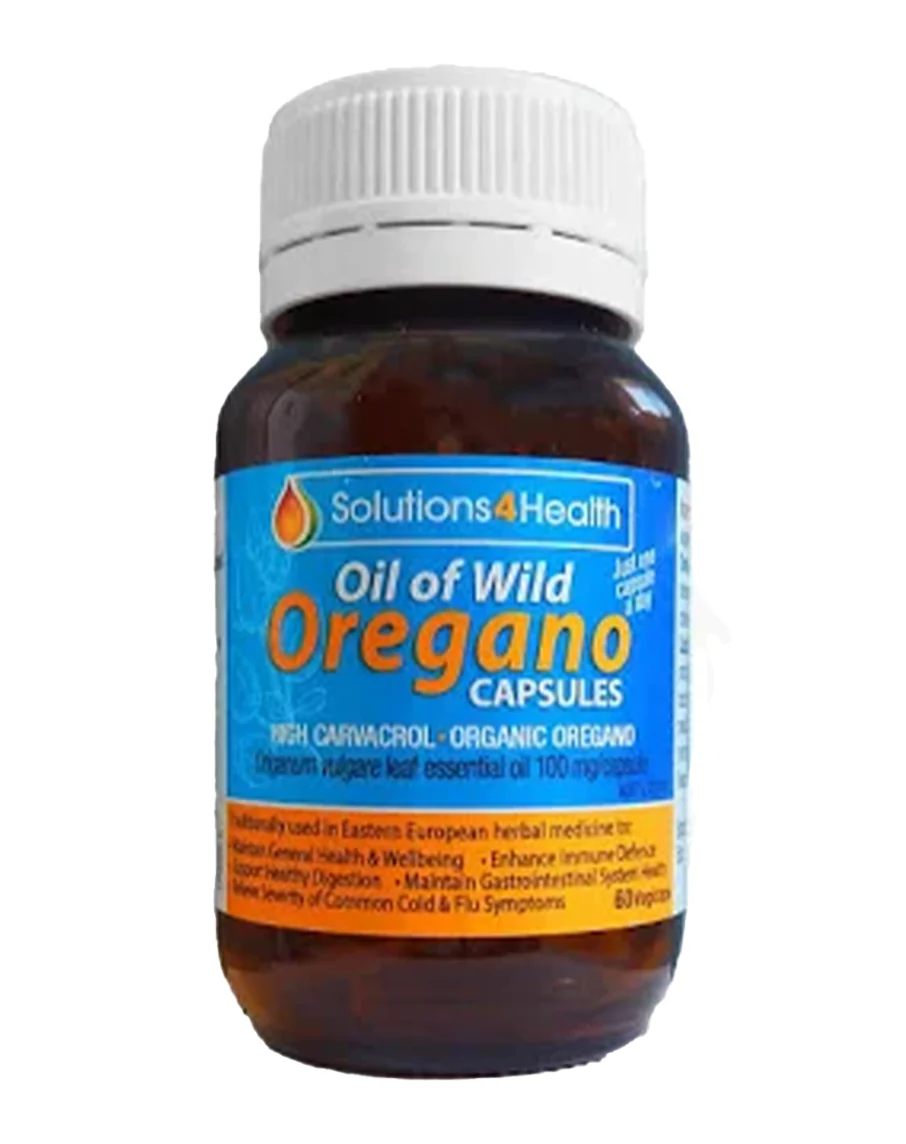 Oil of Wild Oregano (capsules) by Solutions4Health