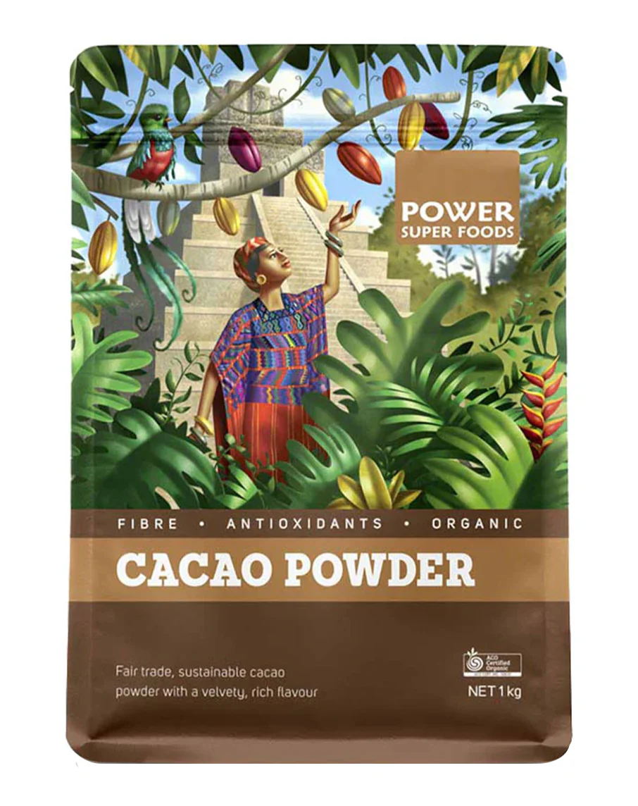 Organic Cacao Powder by Power Superfoods