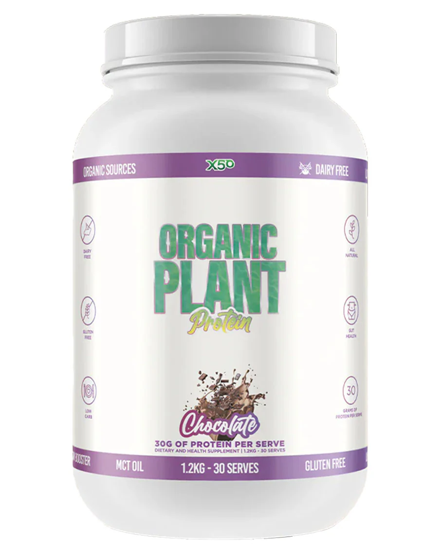 Organic Plant Protein by X50 Lifestyle