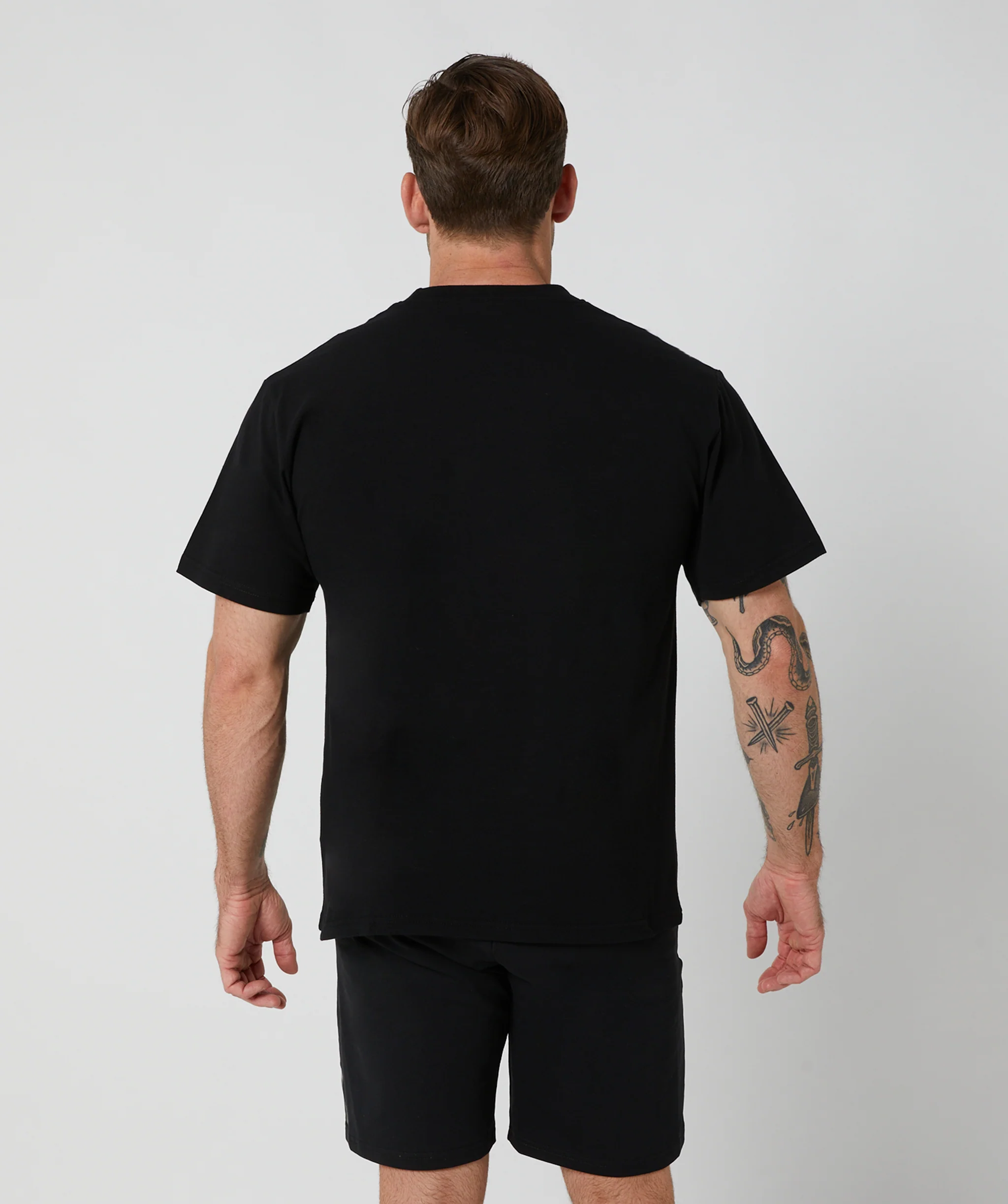 Oversized Pump Tee (Black/White) by OneMoreRep - Image 3