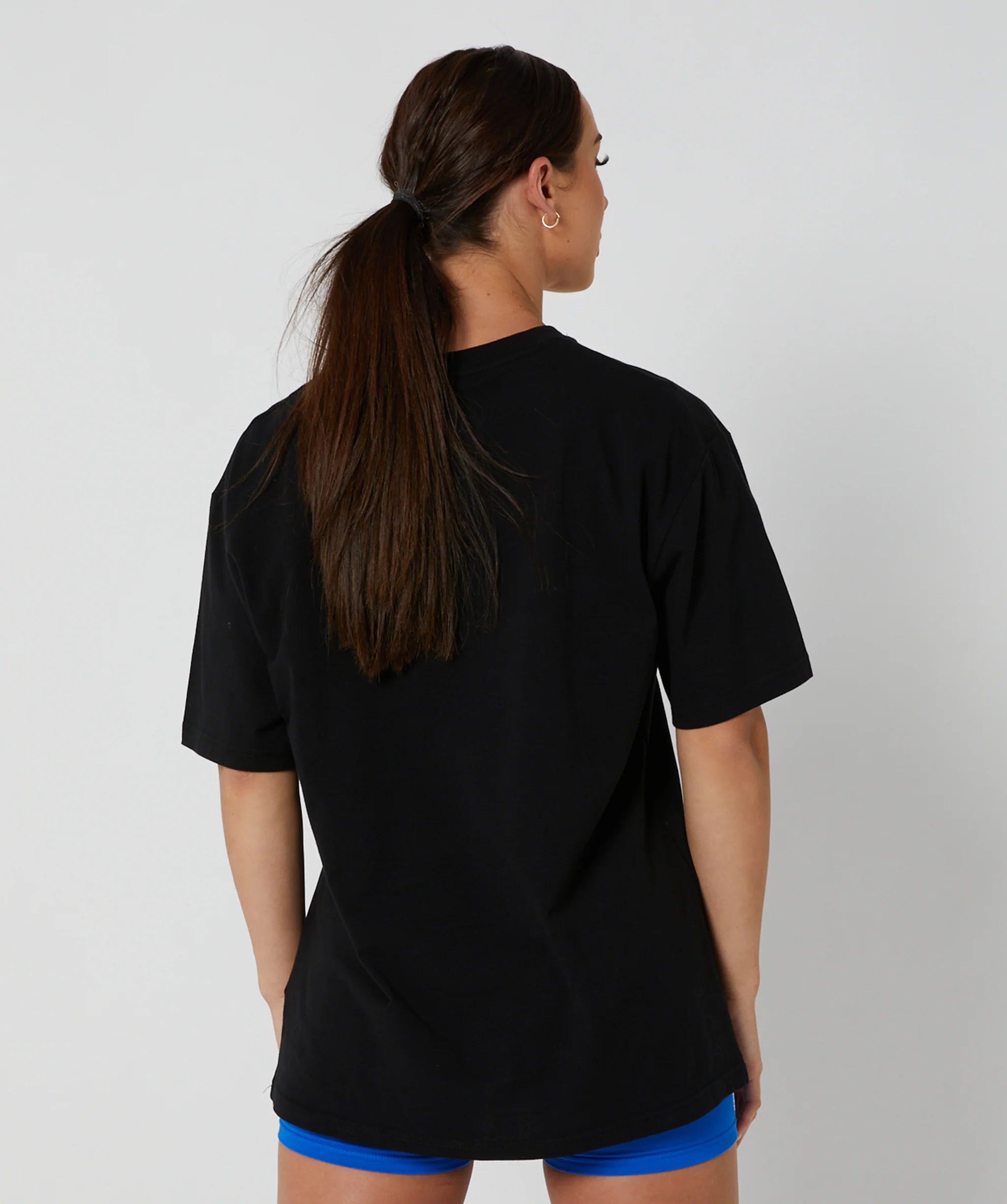 Oversized Pump Tee (Black/White) by OneMoreRep - Image 8