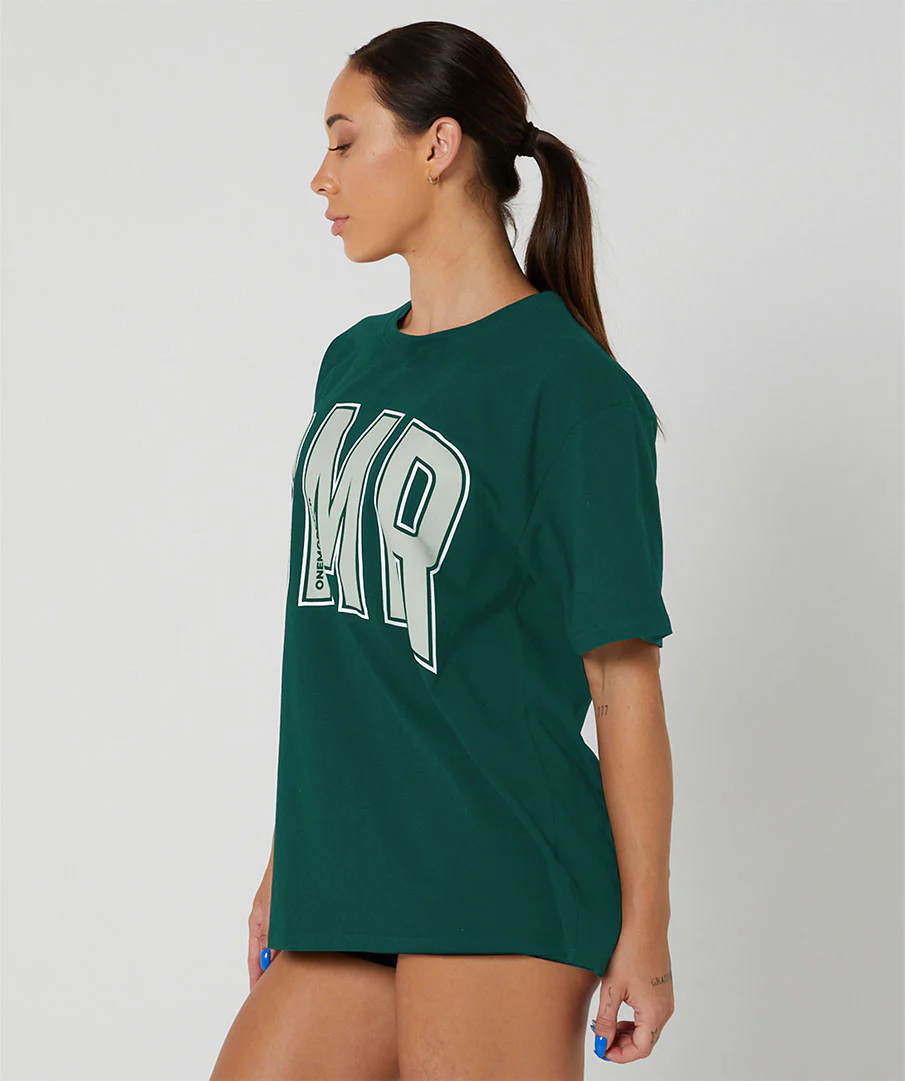 Oversized Pump Unisex Tee Forest by OneMoreRep - Image 8