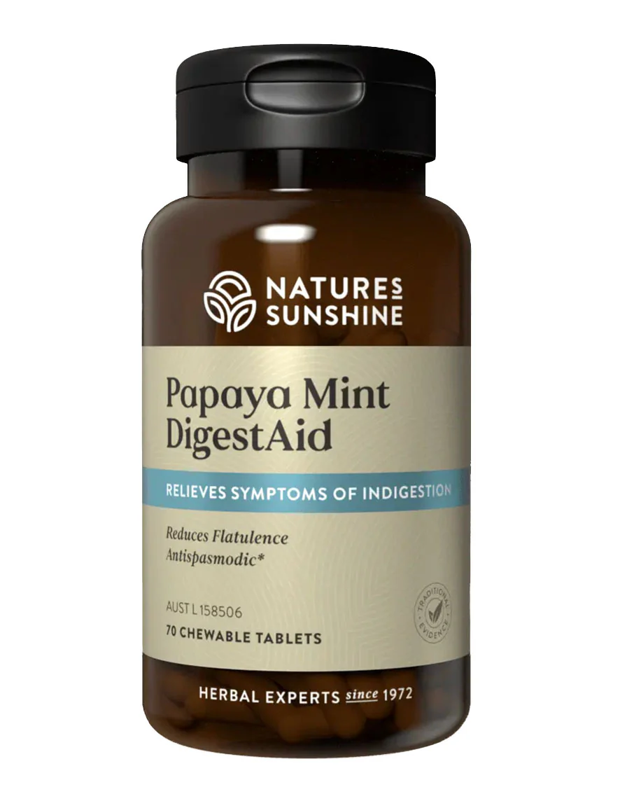 Papaya Mint Digestaid by Nature's Sunshine
