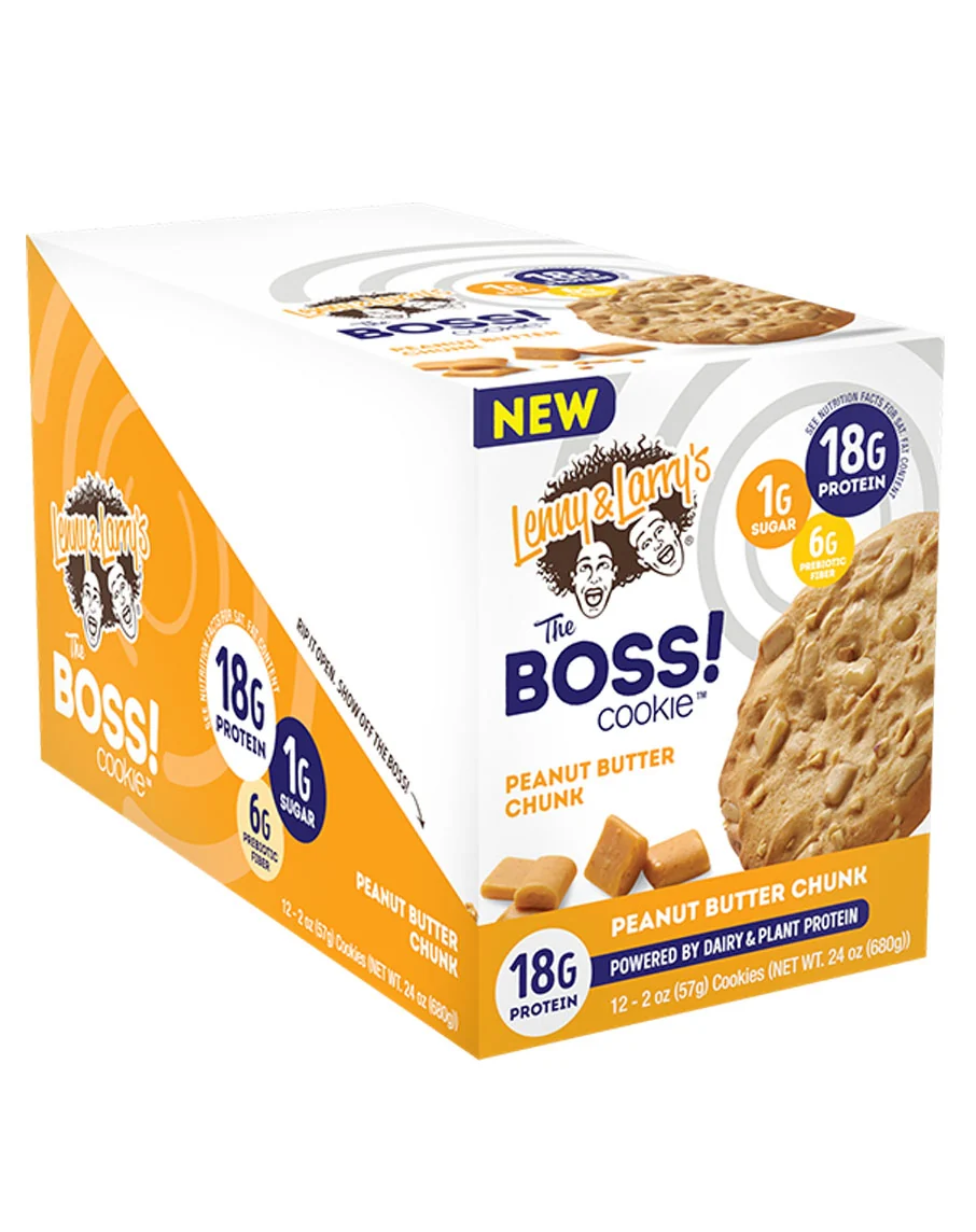 Peanut Butter Chunk Boss Cookie by Lenny & Larry's - Image 3