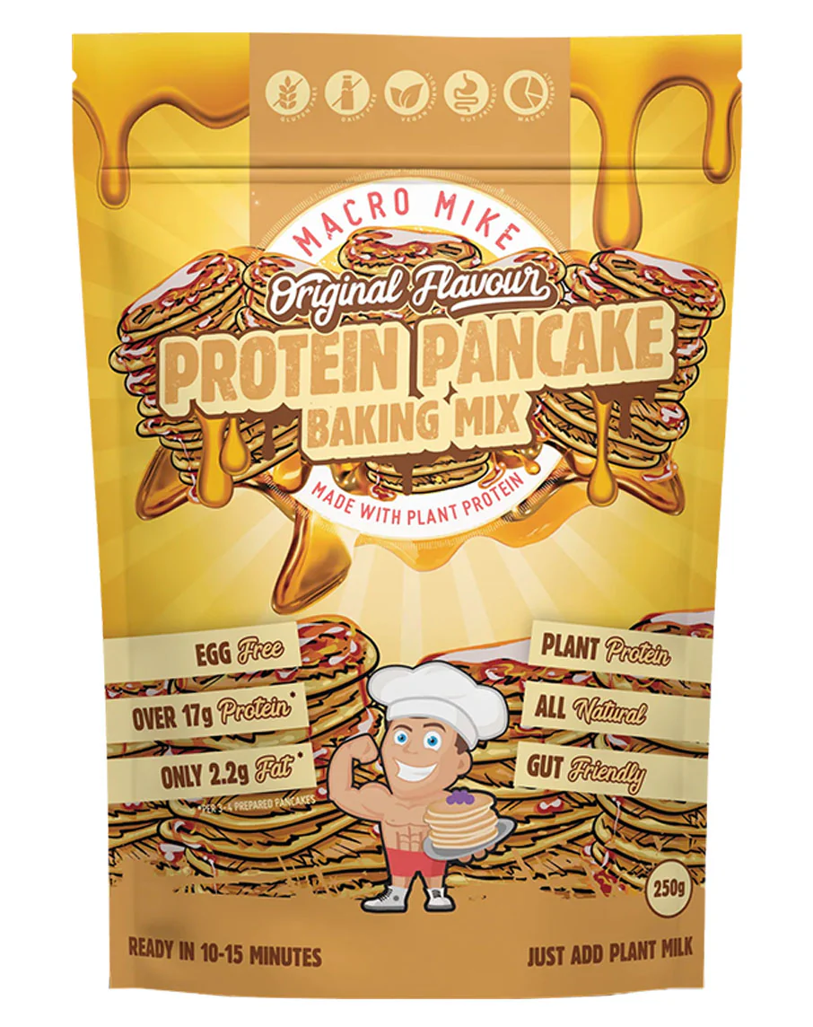 Plant Based Pancakes by Macro Mike