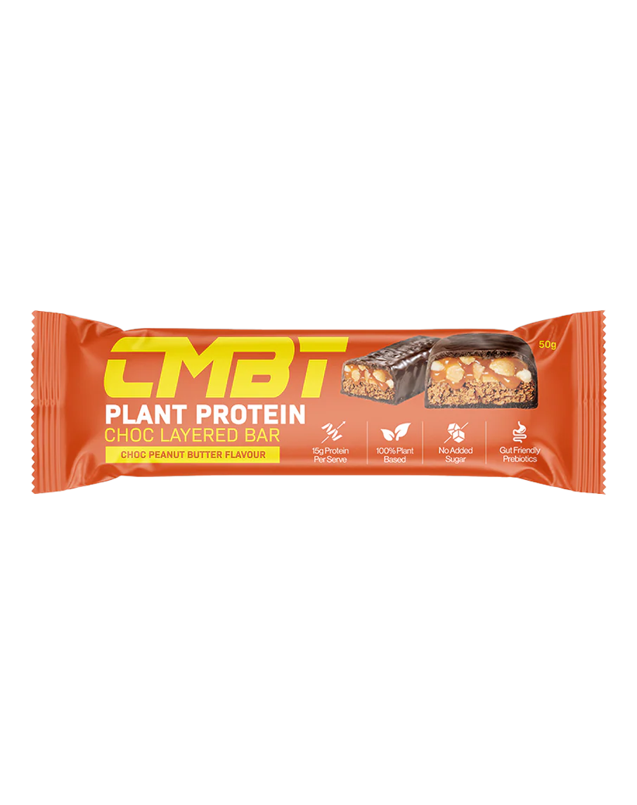 Plant Protein Choc Layered Bar by CMBT - Image 3