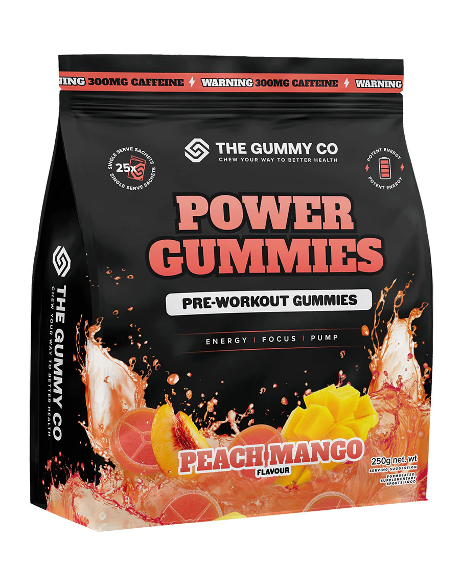 Power Gummies (Pre-Workout Gummies) by The Gummy Co - Image 2