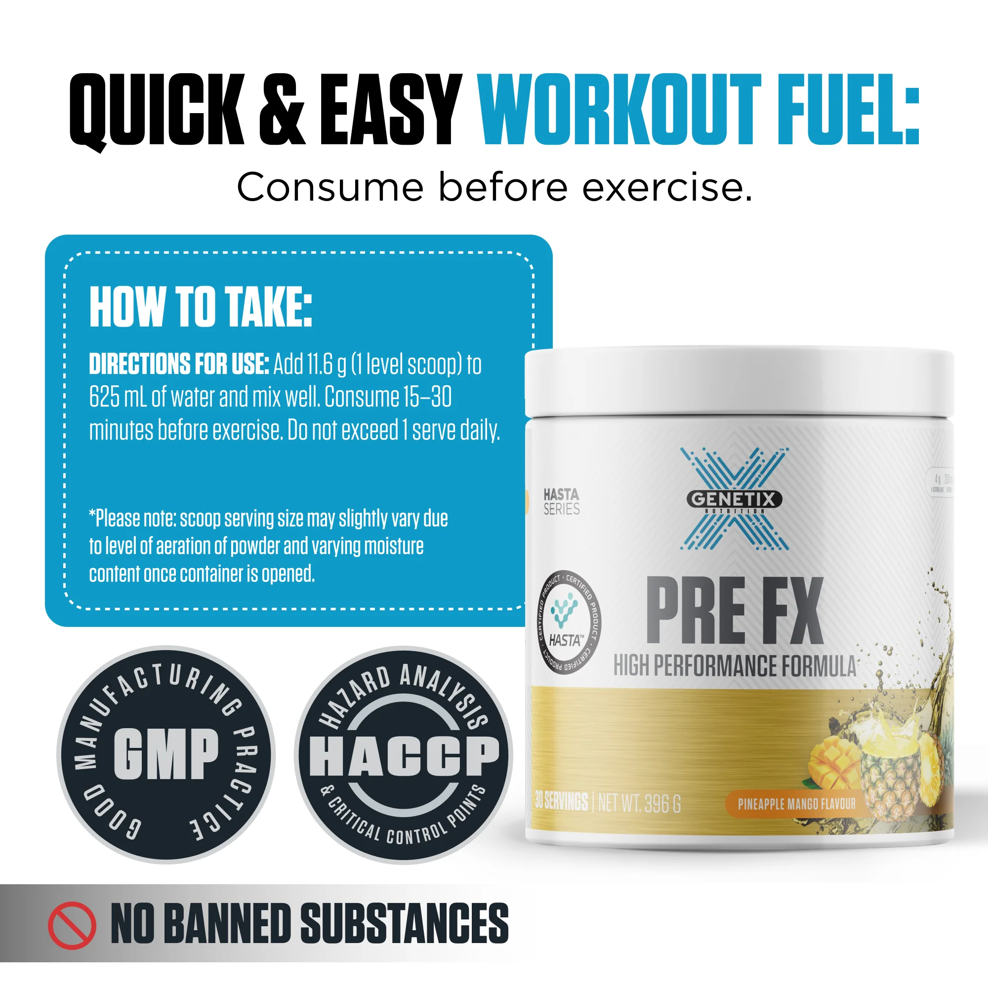 Pre FX by Genetix Nutrition - Image 6
