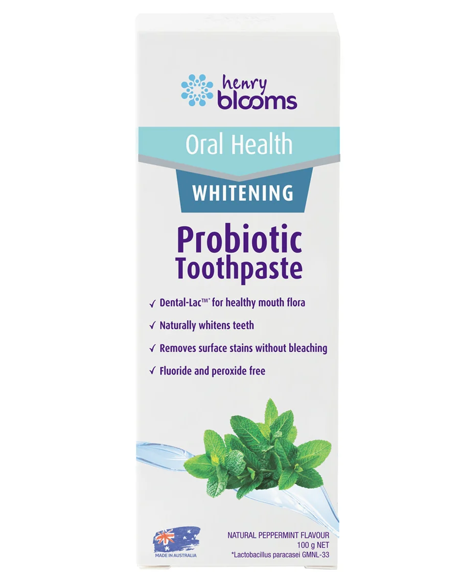 Probiotic Toothpaste (Whitening) by Henry Blooms - Image 2