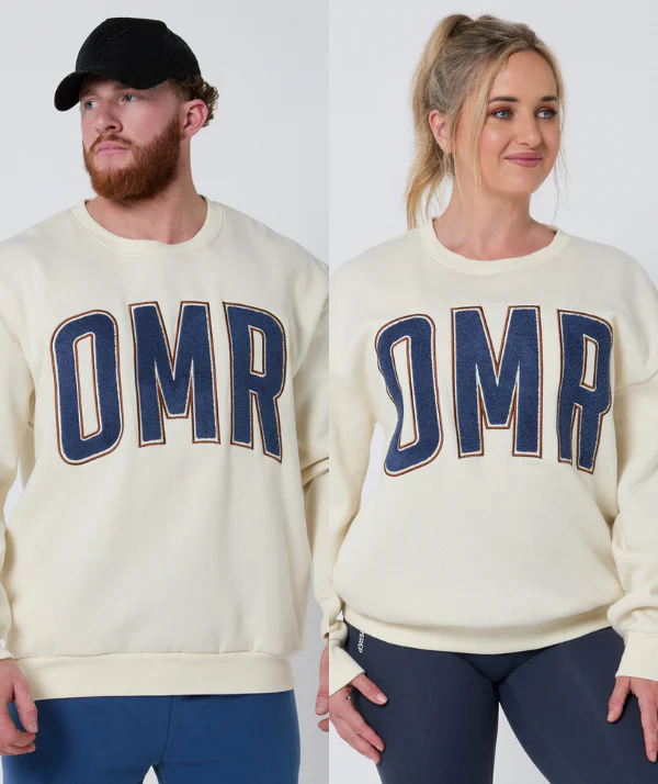 Pump Crew Jumper Cream by OneMoreRep