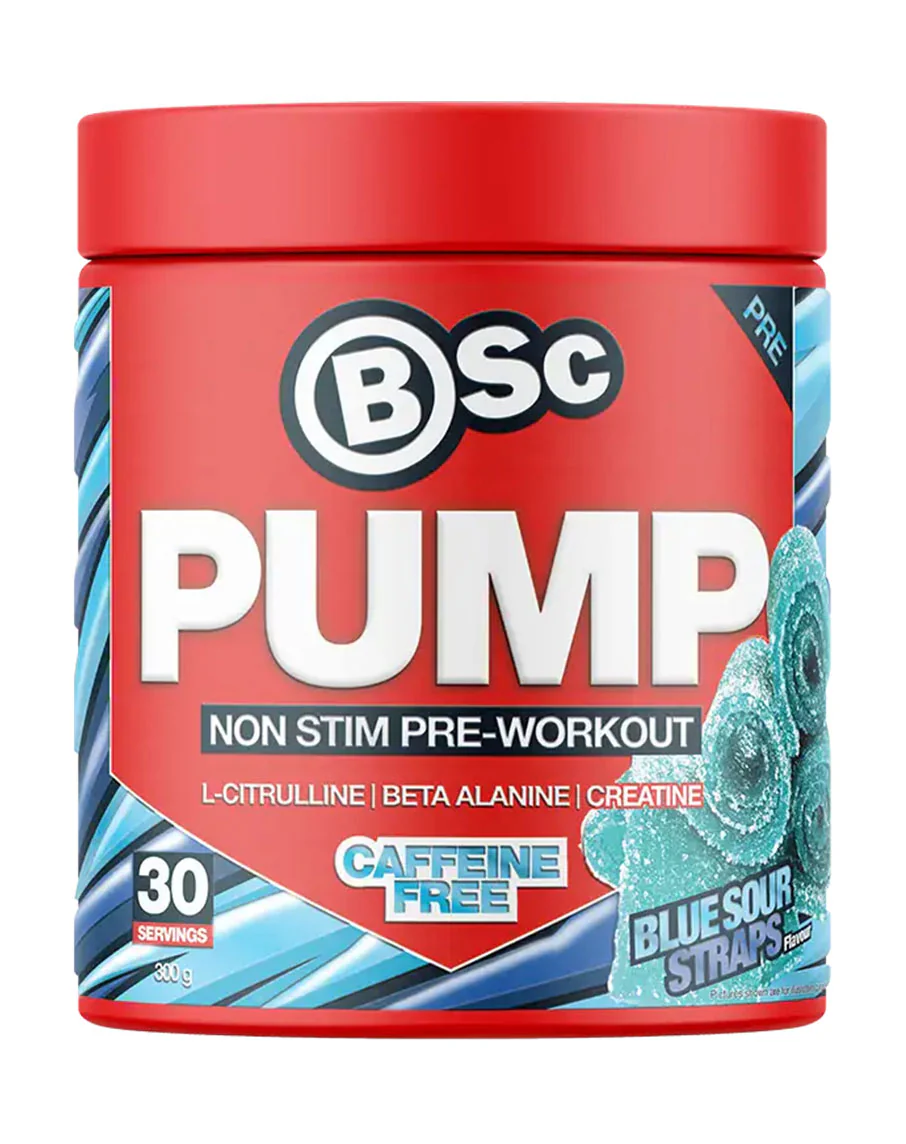 PUMP Non Stim Pre-Workout By BSc Supplements