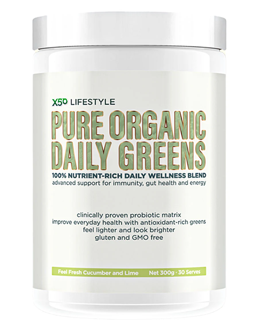 Pure Organic Daily Greens by X50 Lifestyle