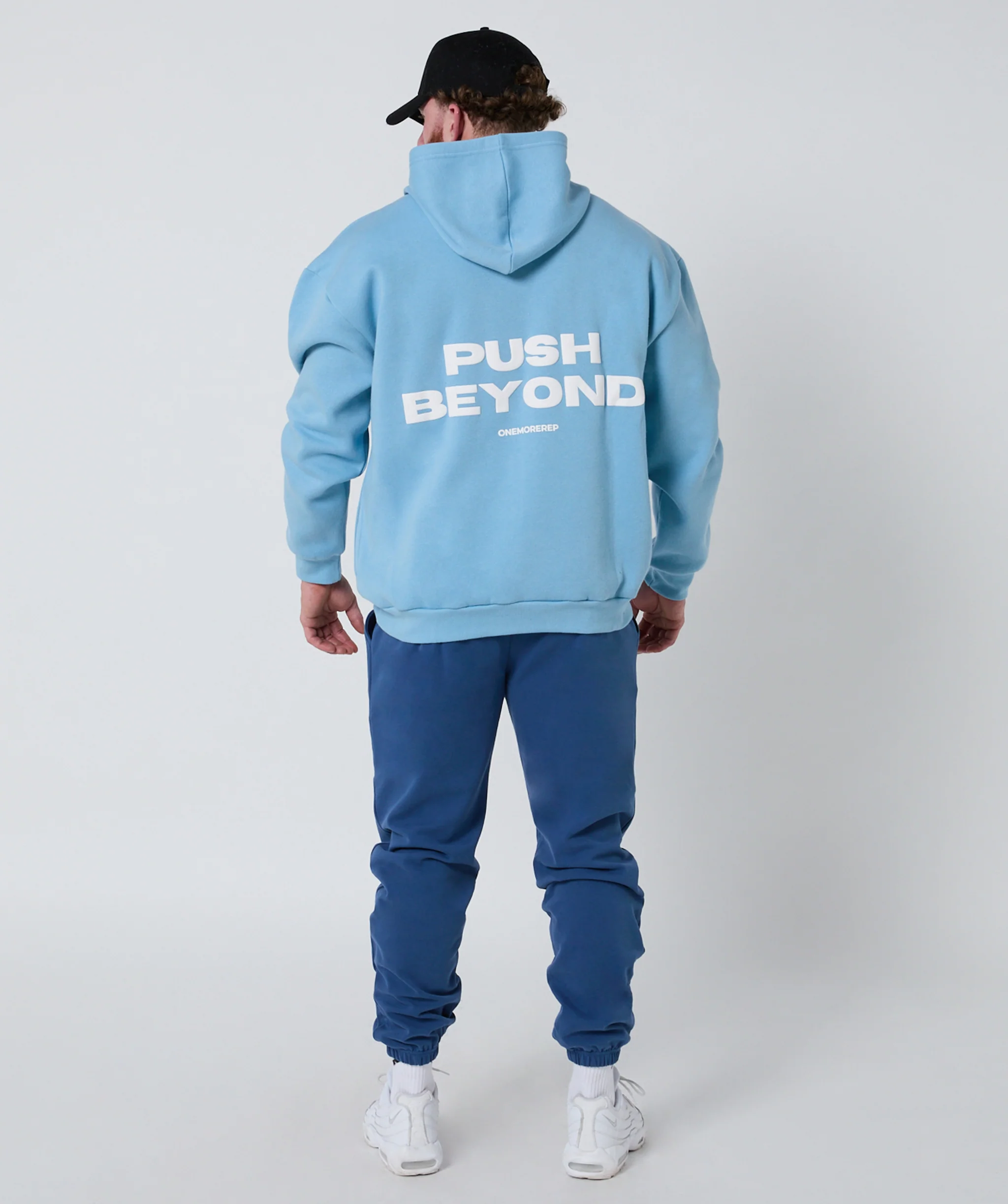 Push Beyond Oversize Hoodie Ice Blue by OneMoreRep - Image 10