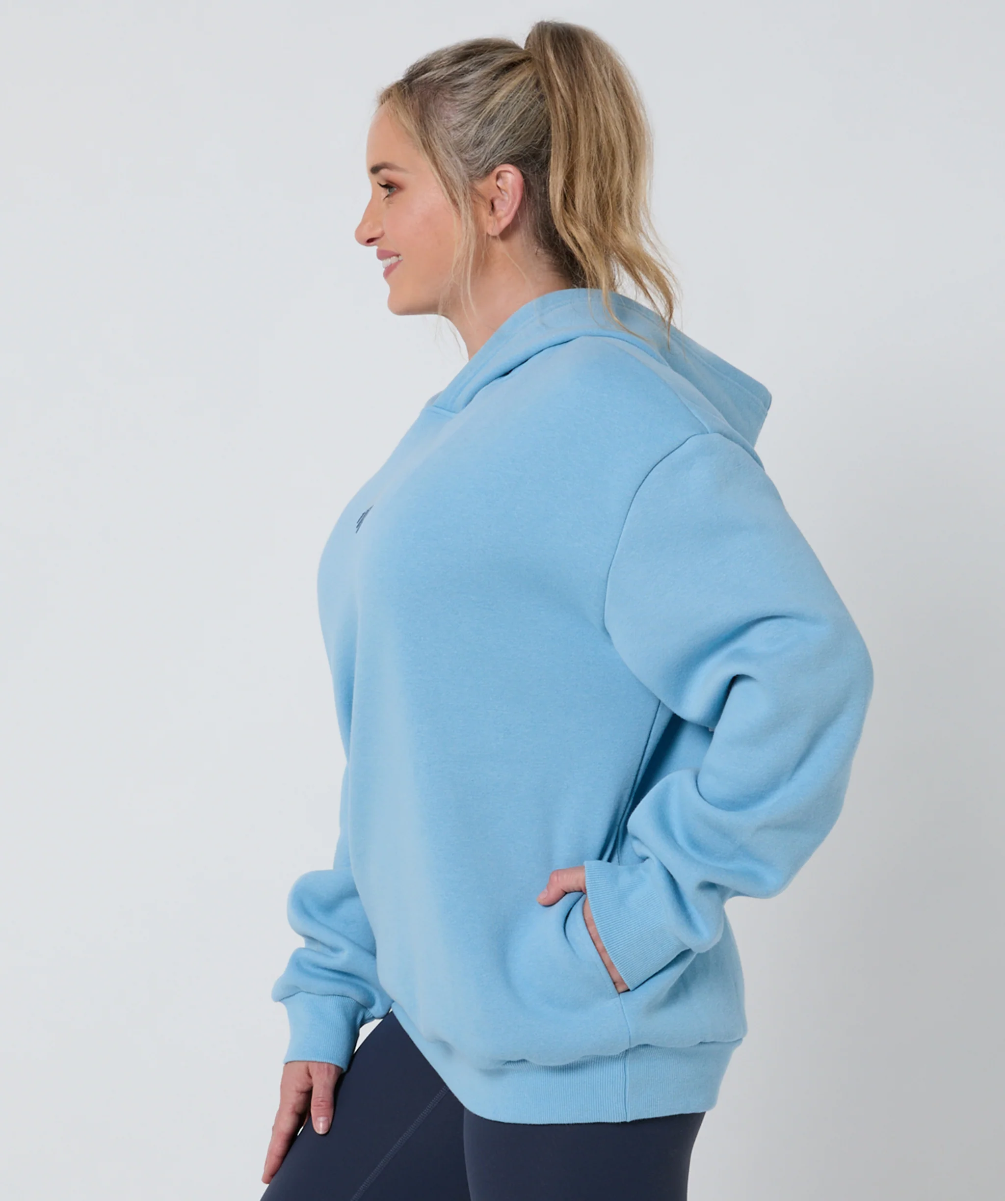 Push Beyond Oversize Hoodie Ice Blue by OneMoreRep - Image 12