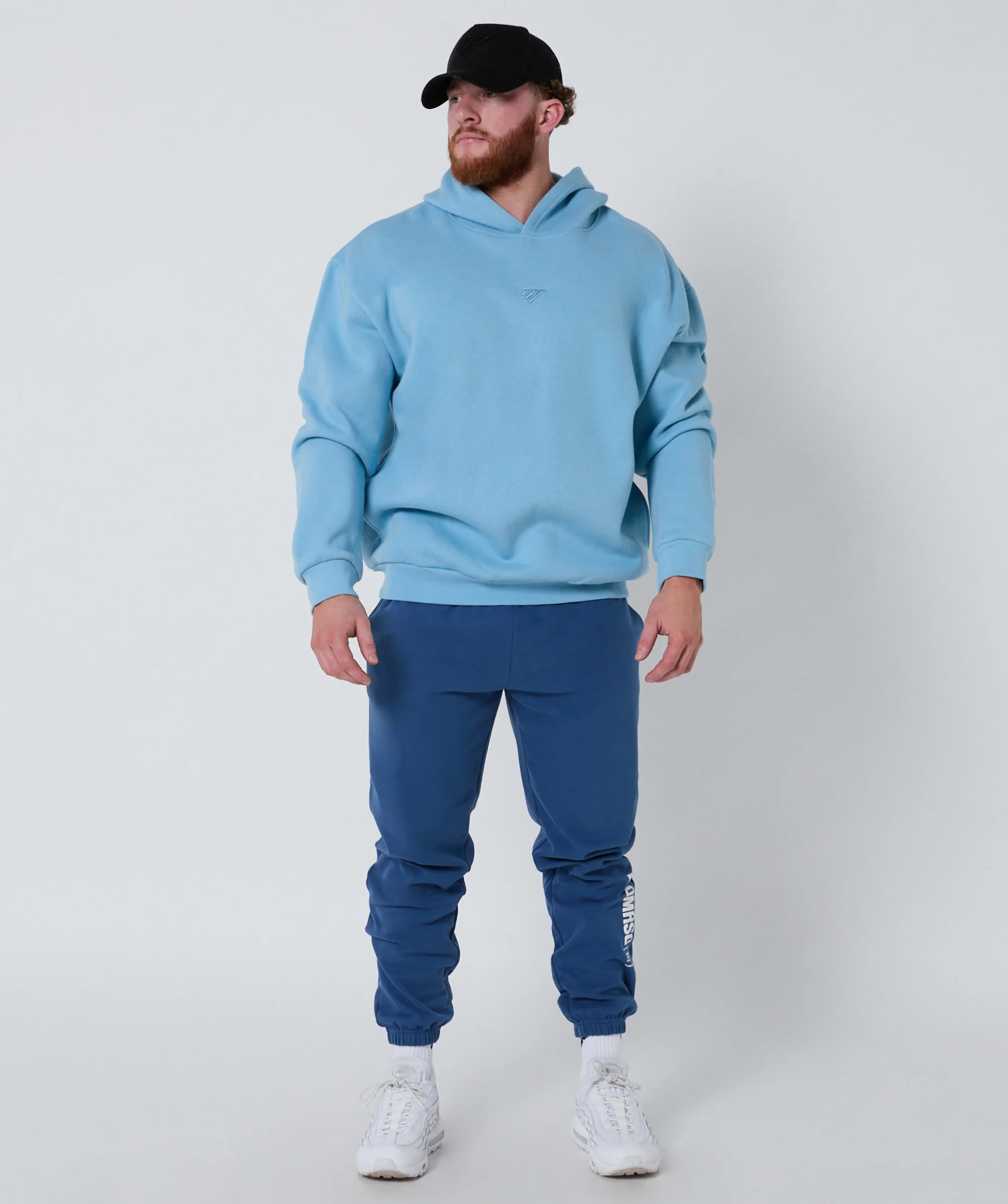 Push Beyond Oversize Hoodie Ice Blue by OneMoreRep - Image 9