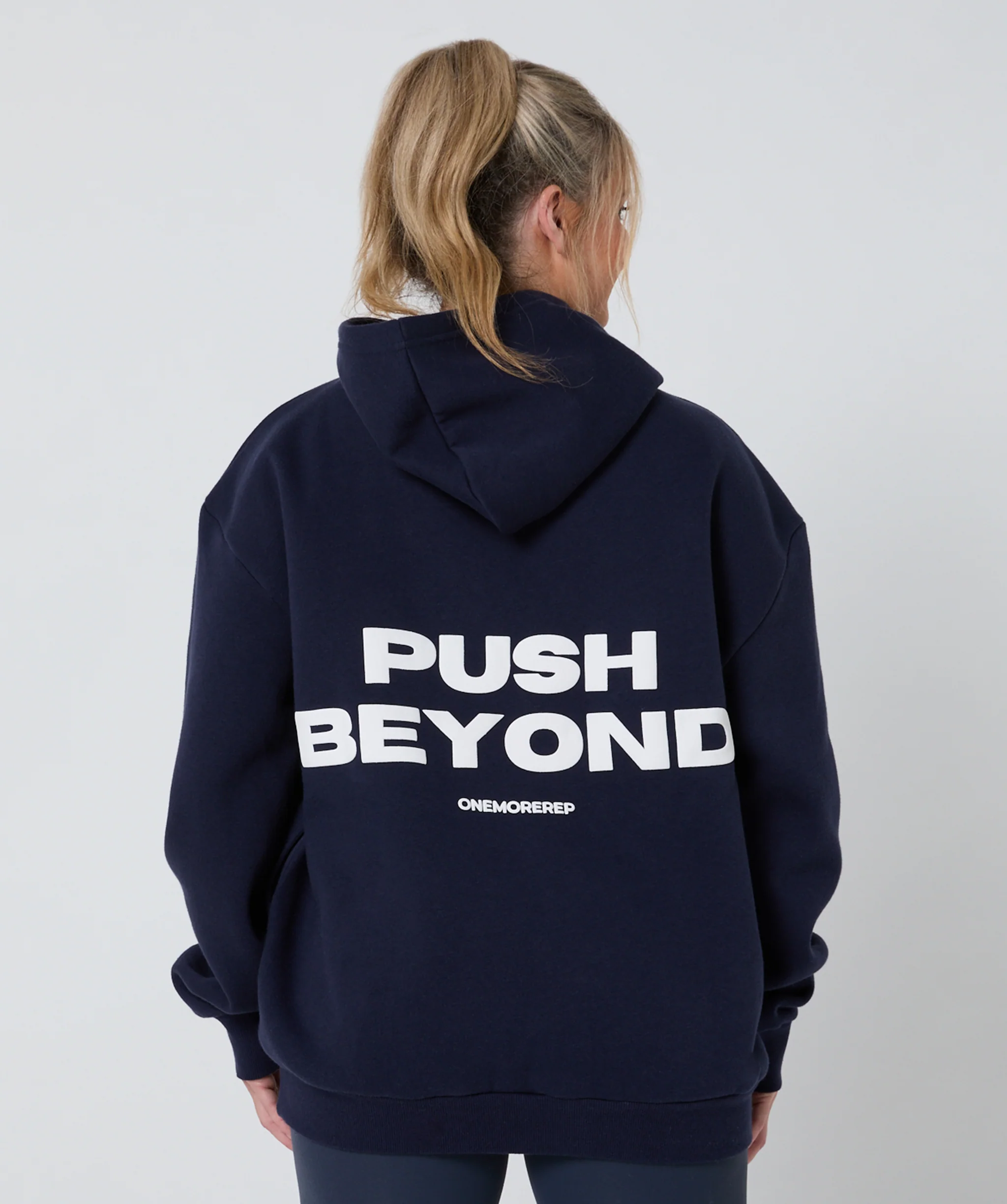 Push Beyond Oversize Hoodie Slate by OneMoreRep - Image 15