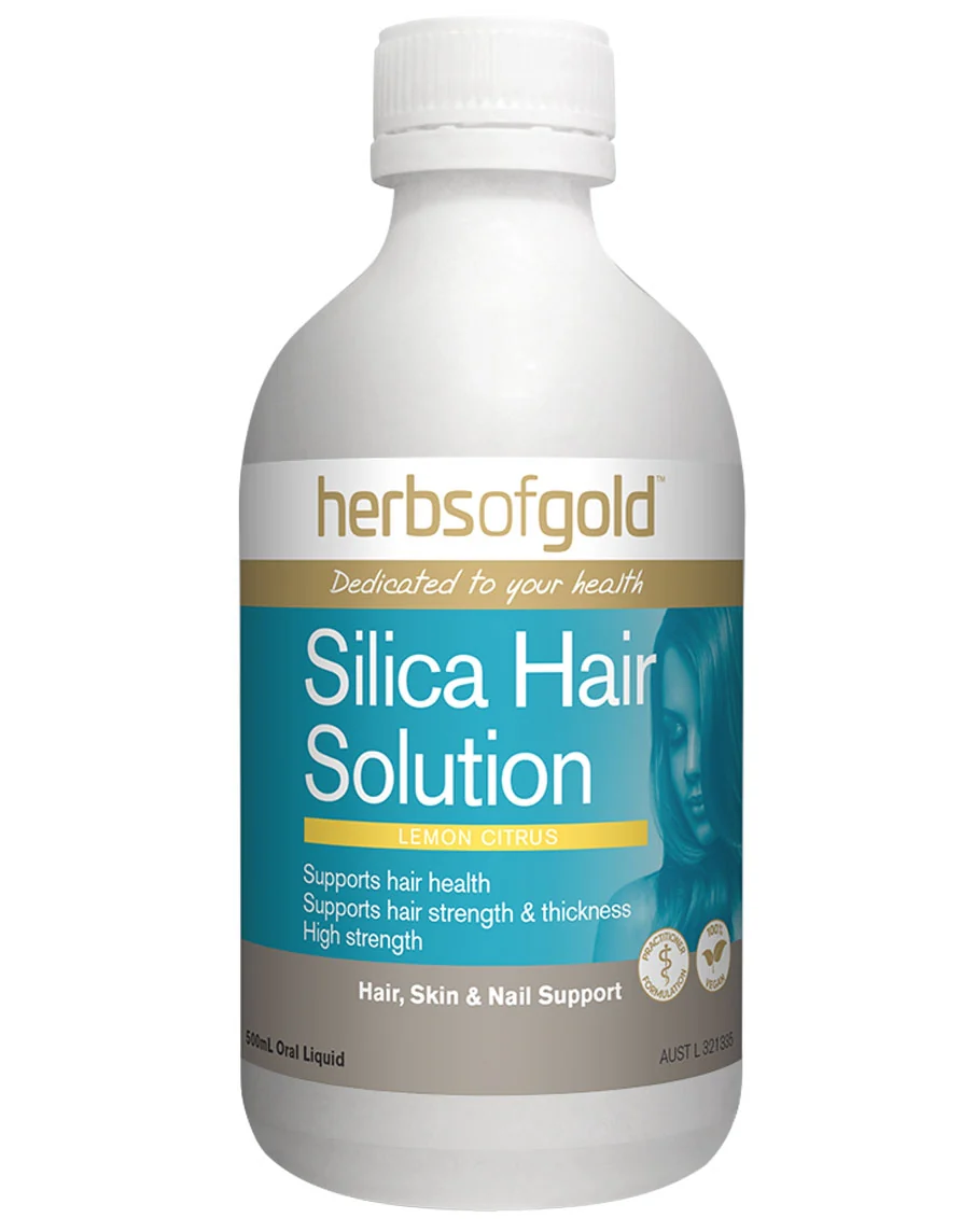 Silica Hair Solution by Herbs of Gold