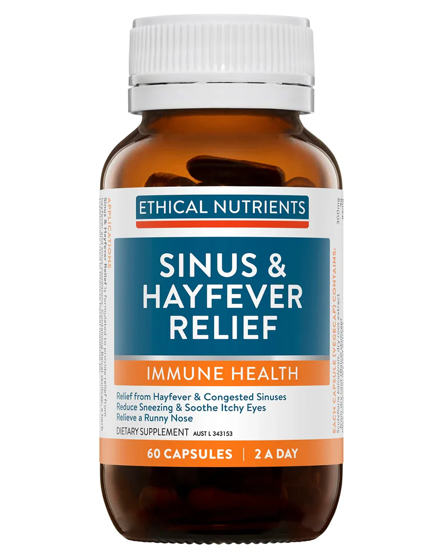 Sinus & Hayfever Relief by Ethical Nutrients