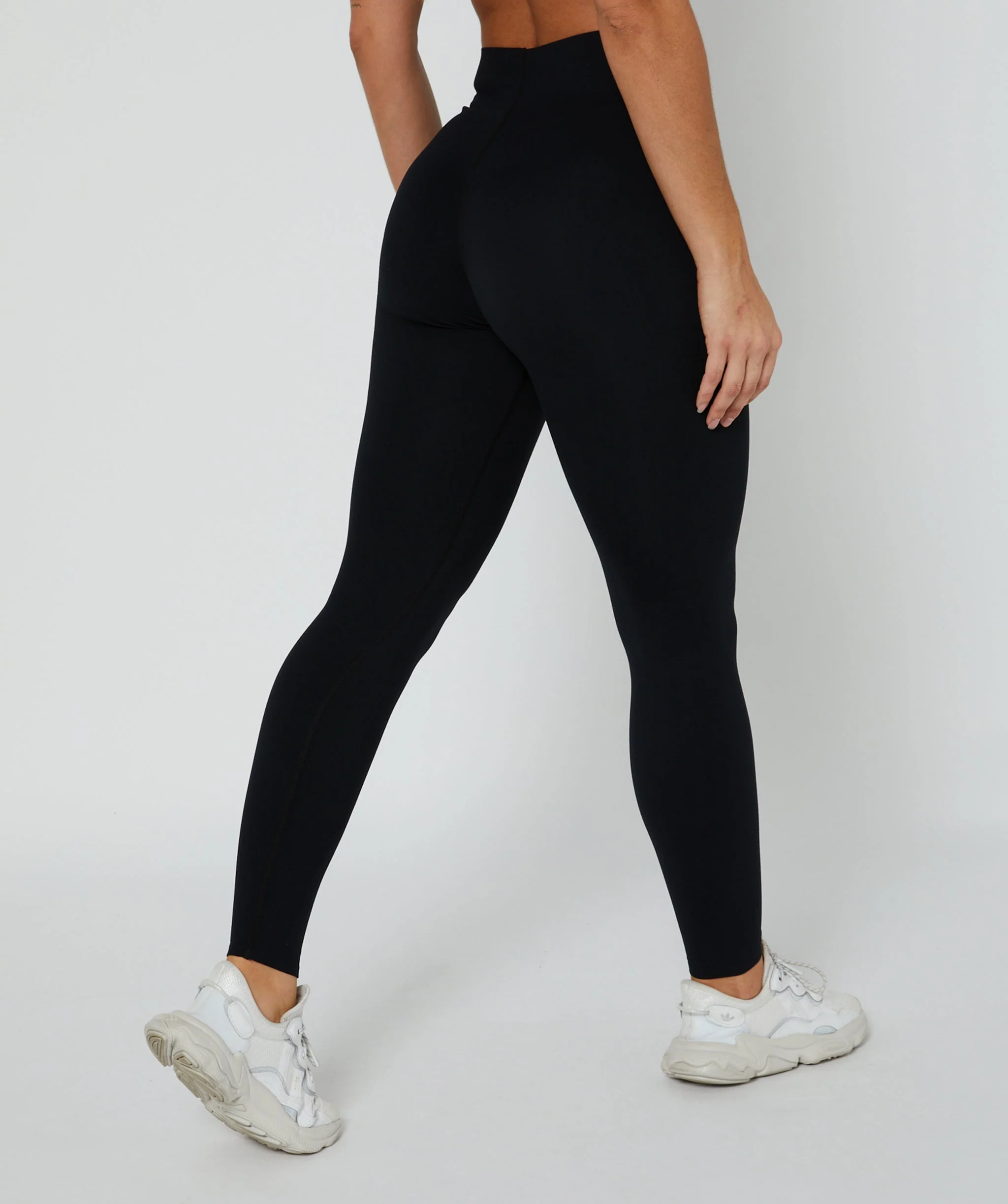 Sleek Leggings - Full Length (Black) by OneMoreRep - Image 3