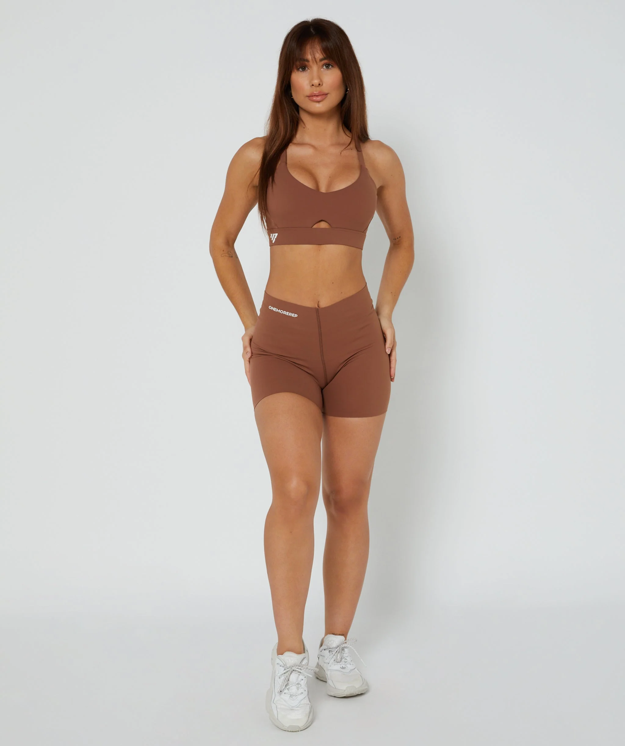 Sleek Shorts (Mocha) by OneMoreRep - Image 3