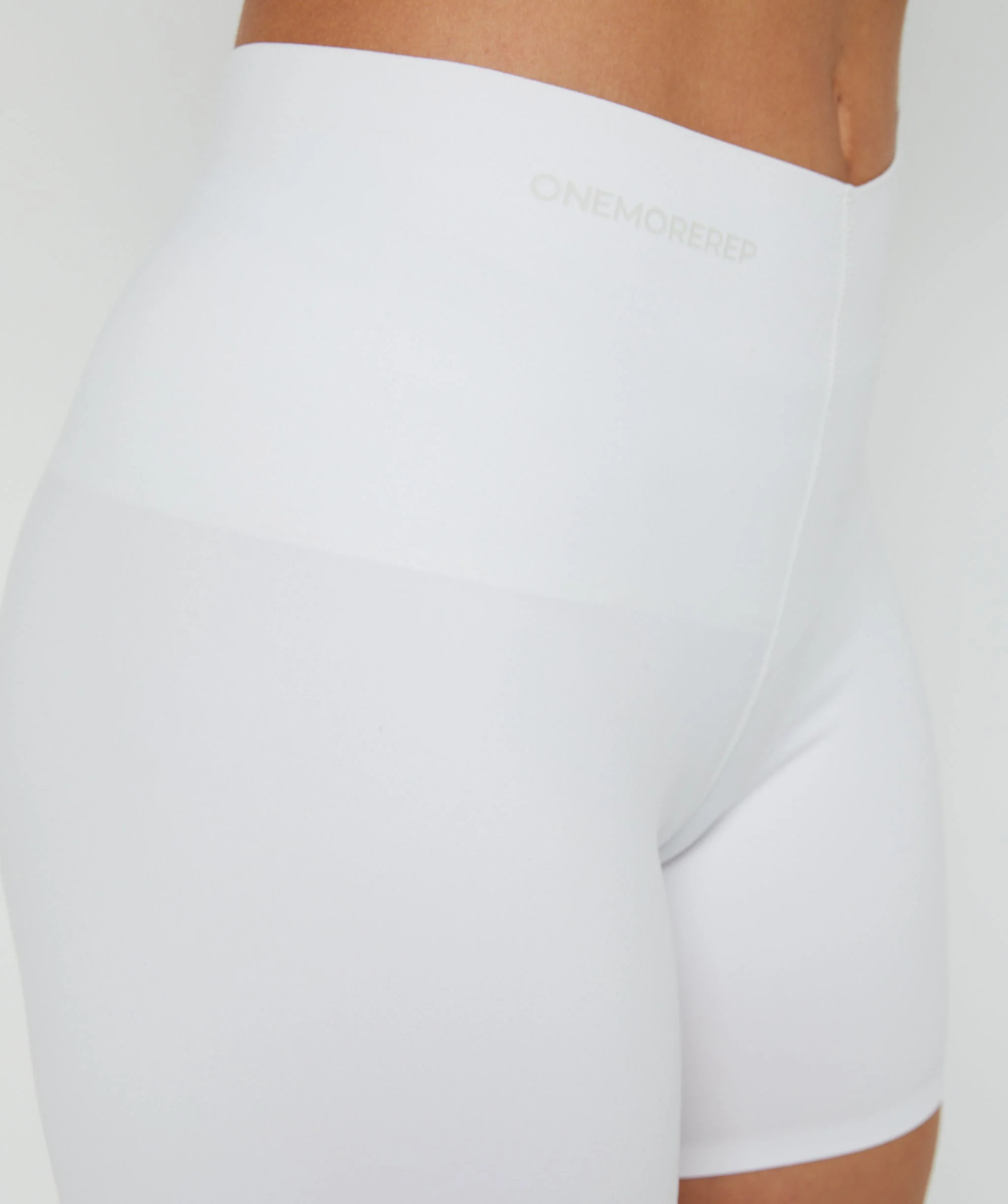 Sleek Shorts (White) by OneMoreRep - Image 4