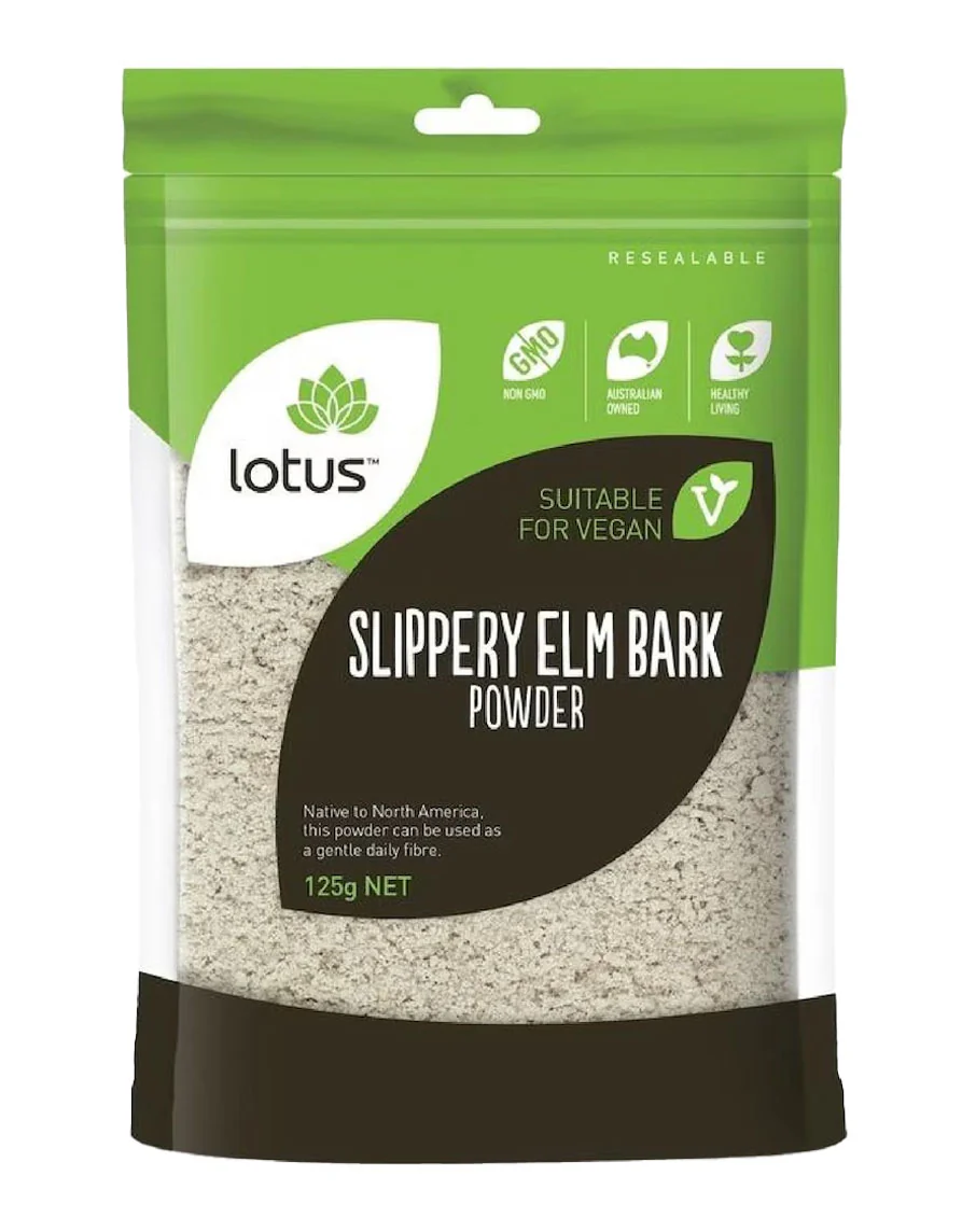 Slippery Elm Bark Powder by Lotus