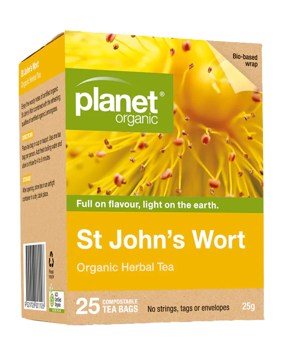 St Johns Wort Tea by Planet Organic
