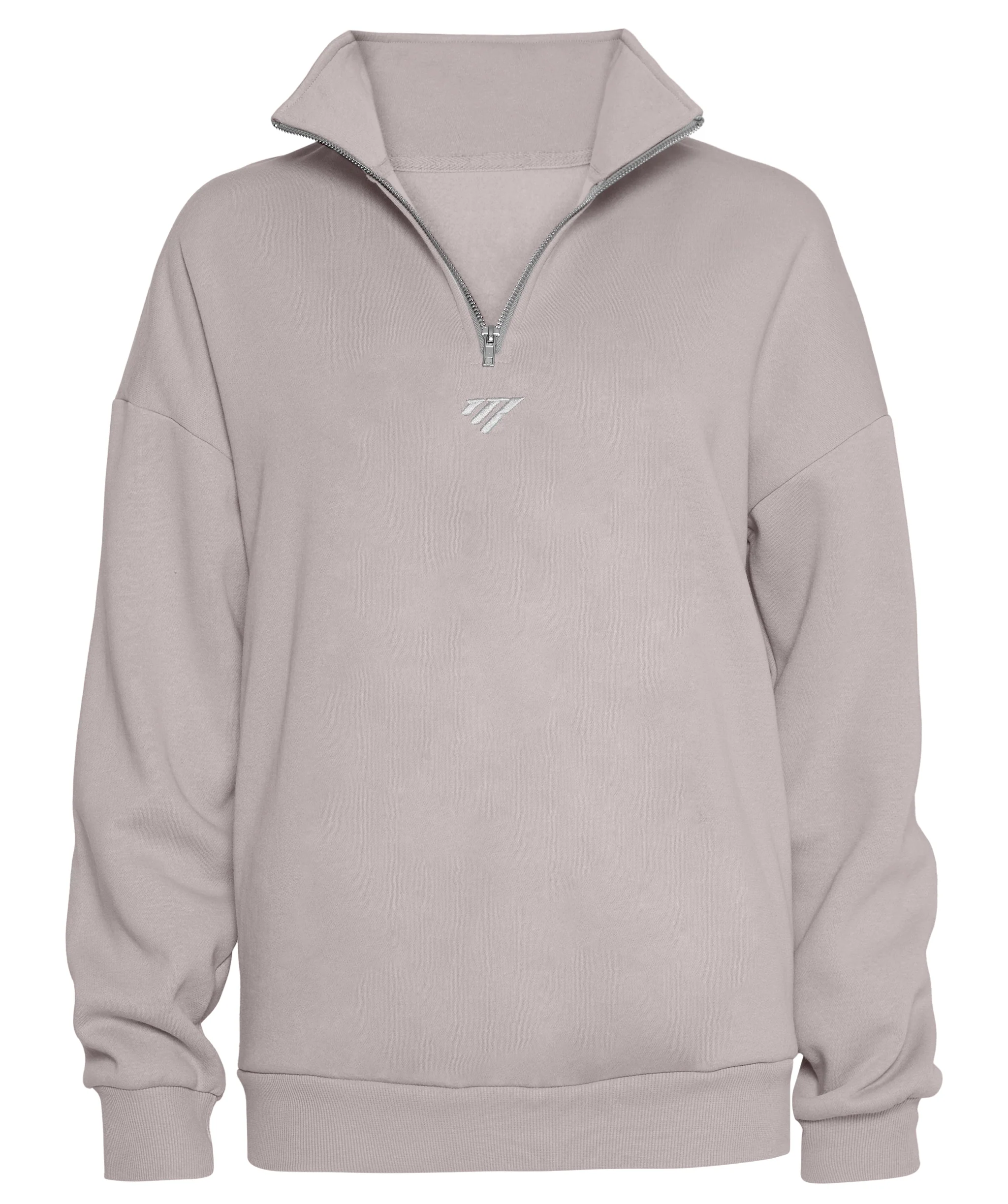 Strength Club Oversize Zip Jumper Stone by OneMoreRep - Image 3