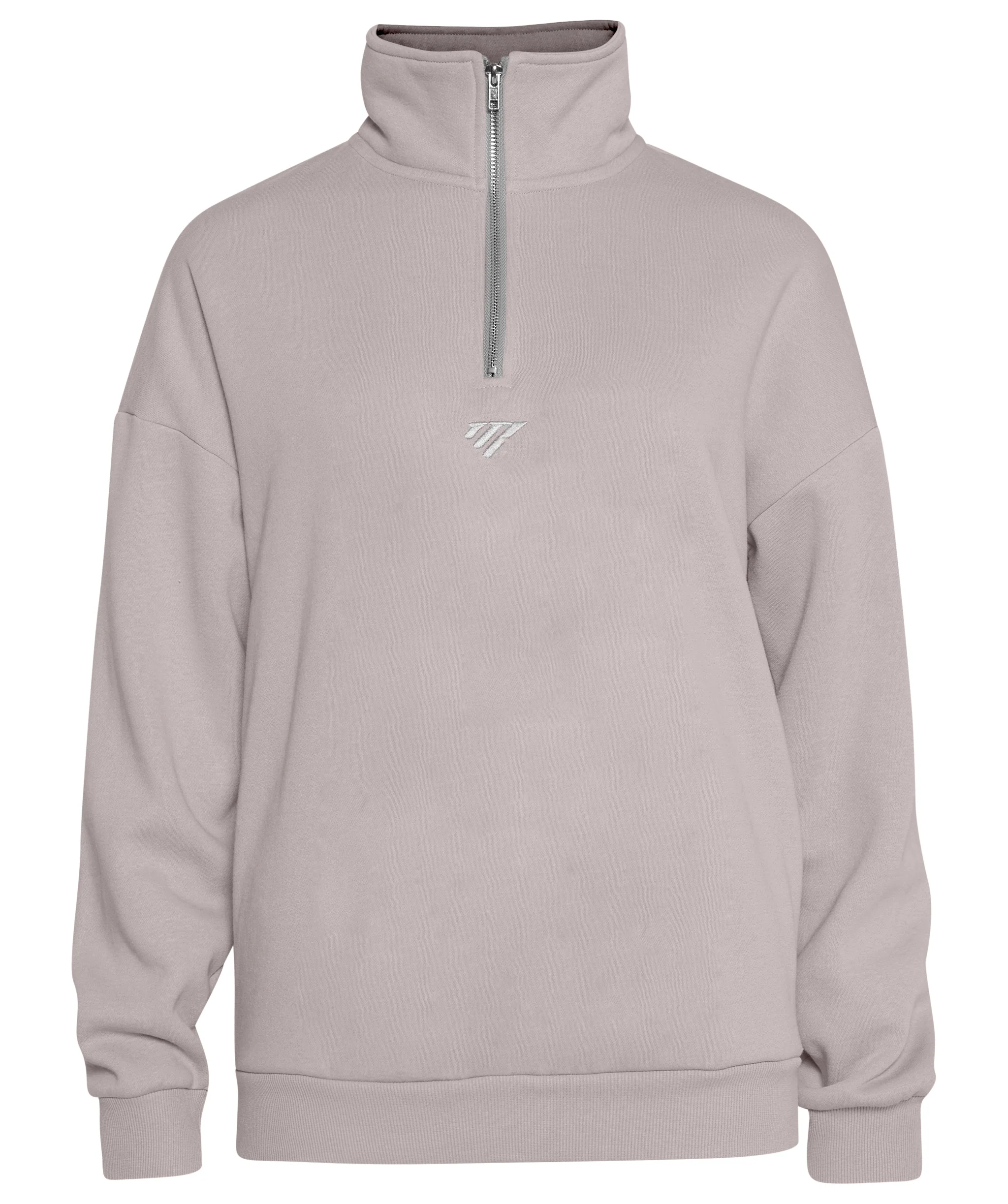 Strength Club Oversize Zip Jumper Stone by OneMoreRep - Image 4