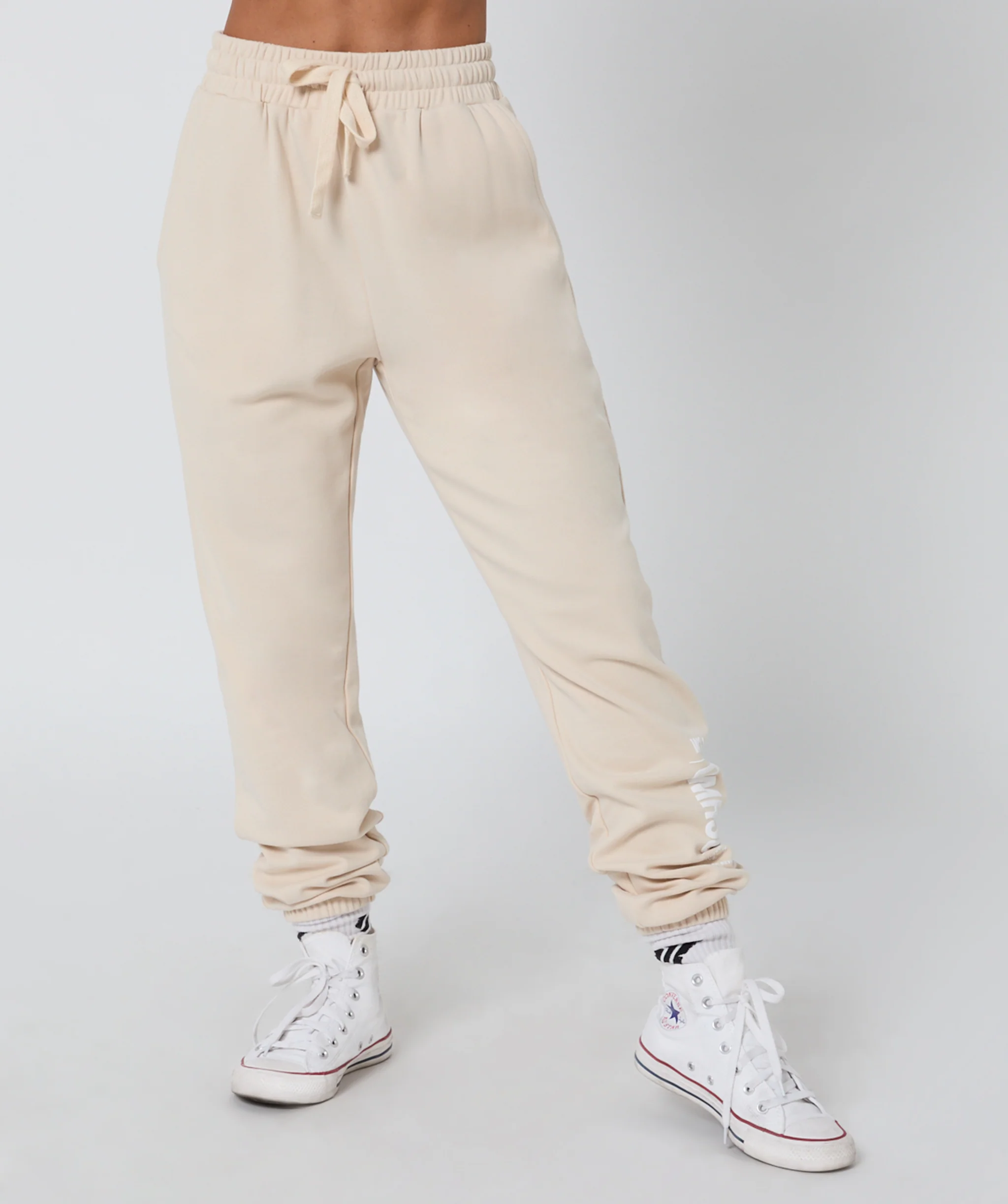 Strength Club Track Pants Bone by OneMoreRep - Image 3