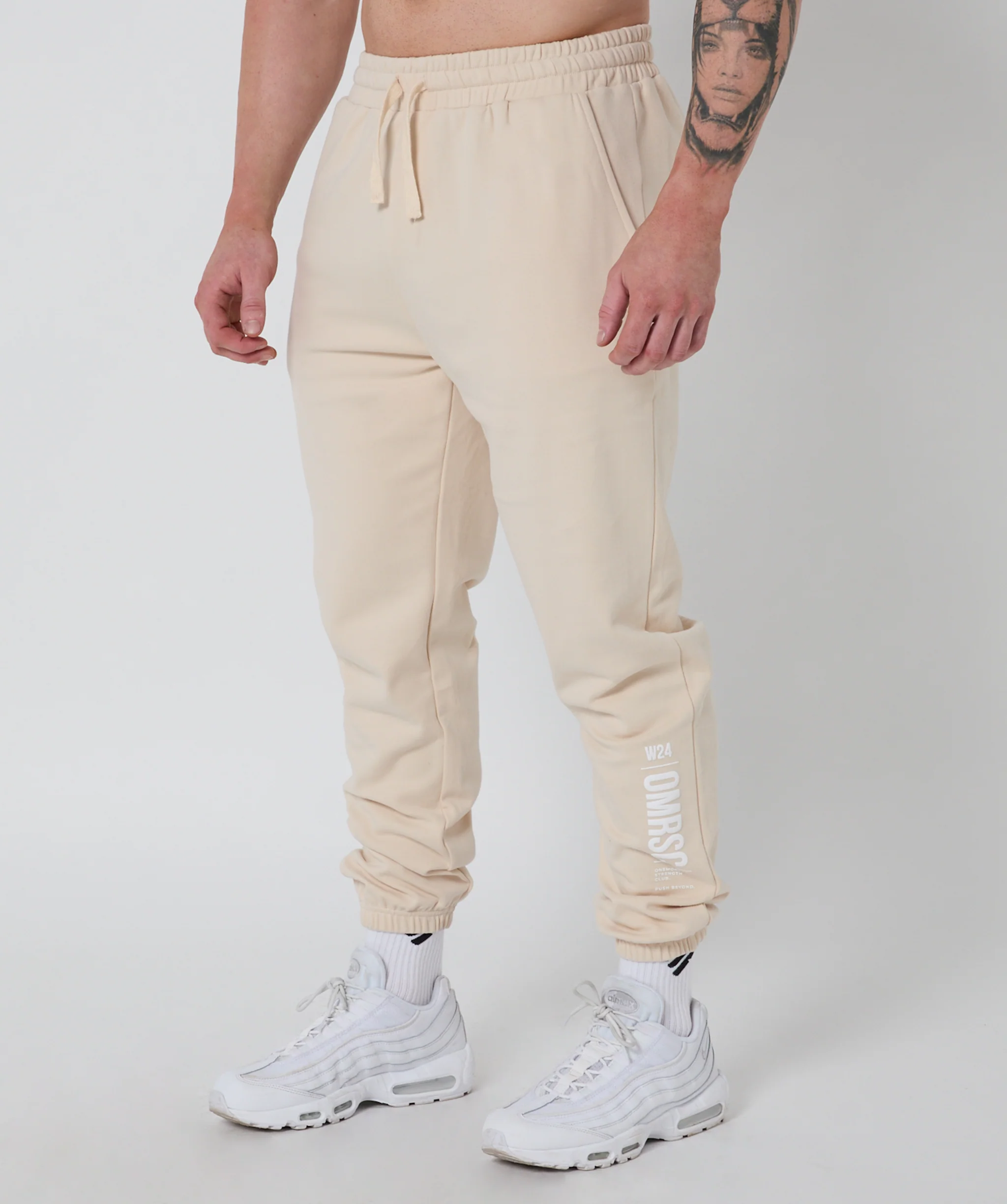 Strength Club Track Pants Bone by OneMoreRep - Image 4